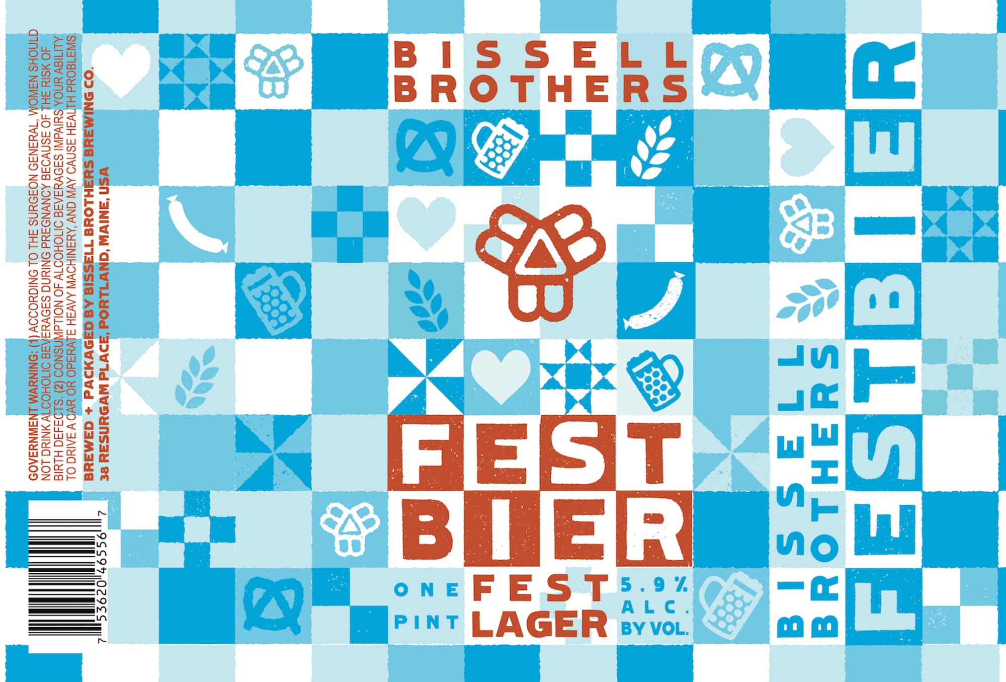Fest Bier by Bissell Brothers Brewing - beer label