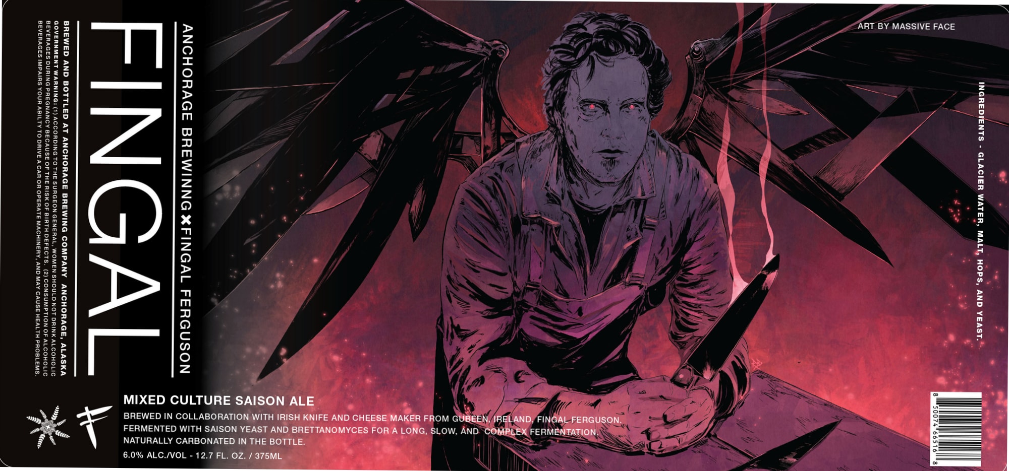 Fingal Ferguson by Anchorage Brewing - beer label