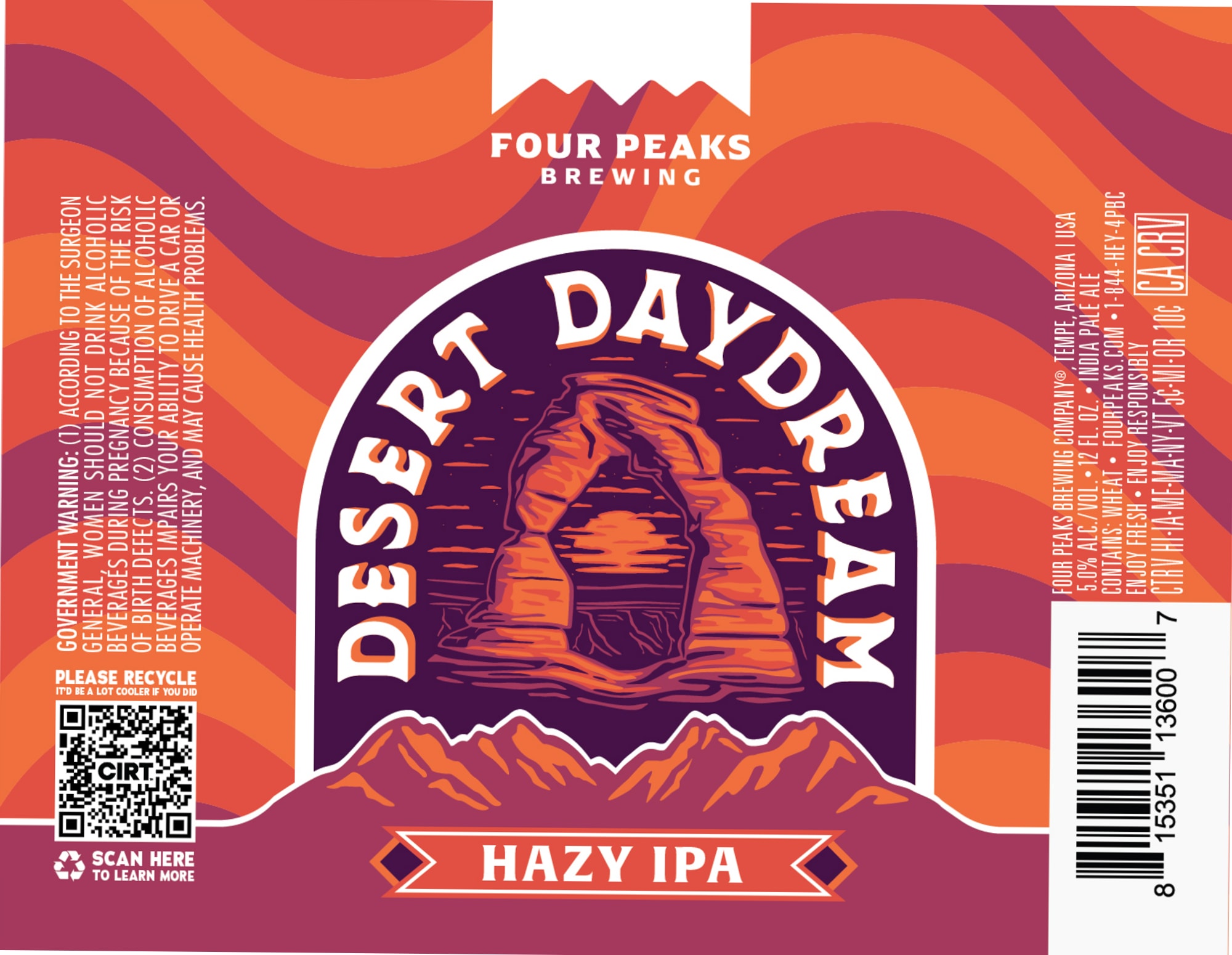 Daydream by Four Peaks Brewing - beer label