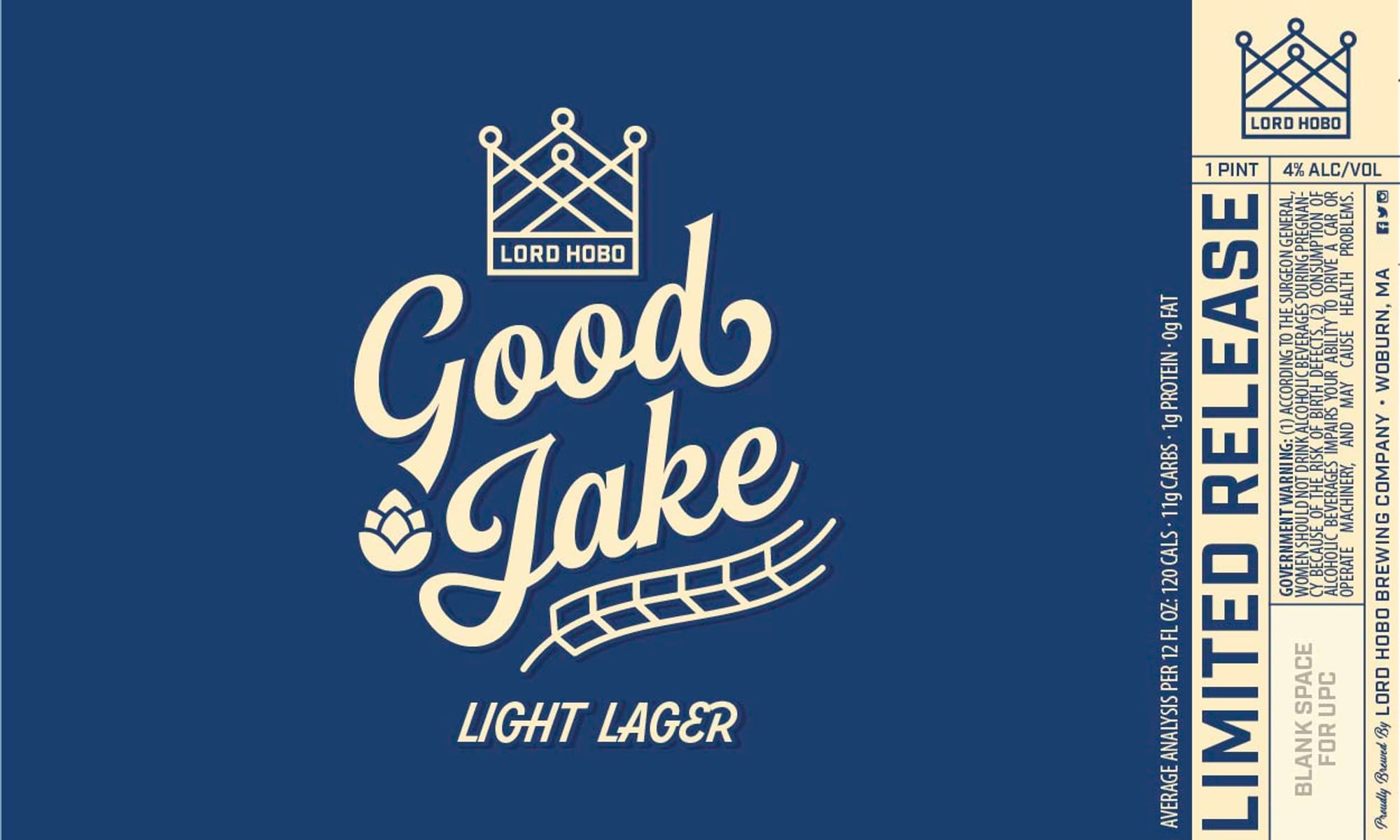 Good Jake by Lord Hobo Brewing Co. - beer label