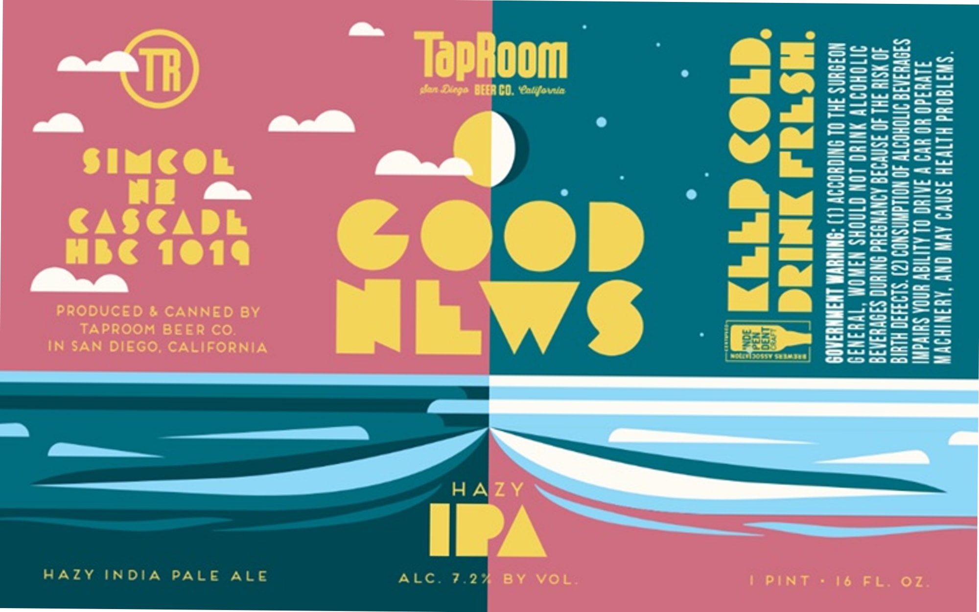 Good News by TopRoom Beer Co. - beer label
