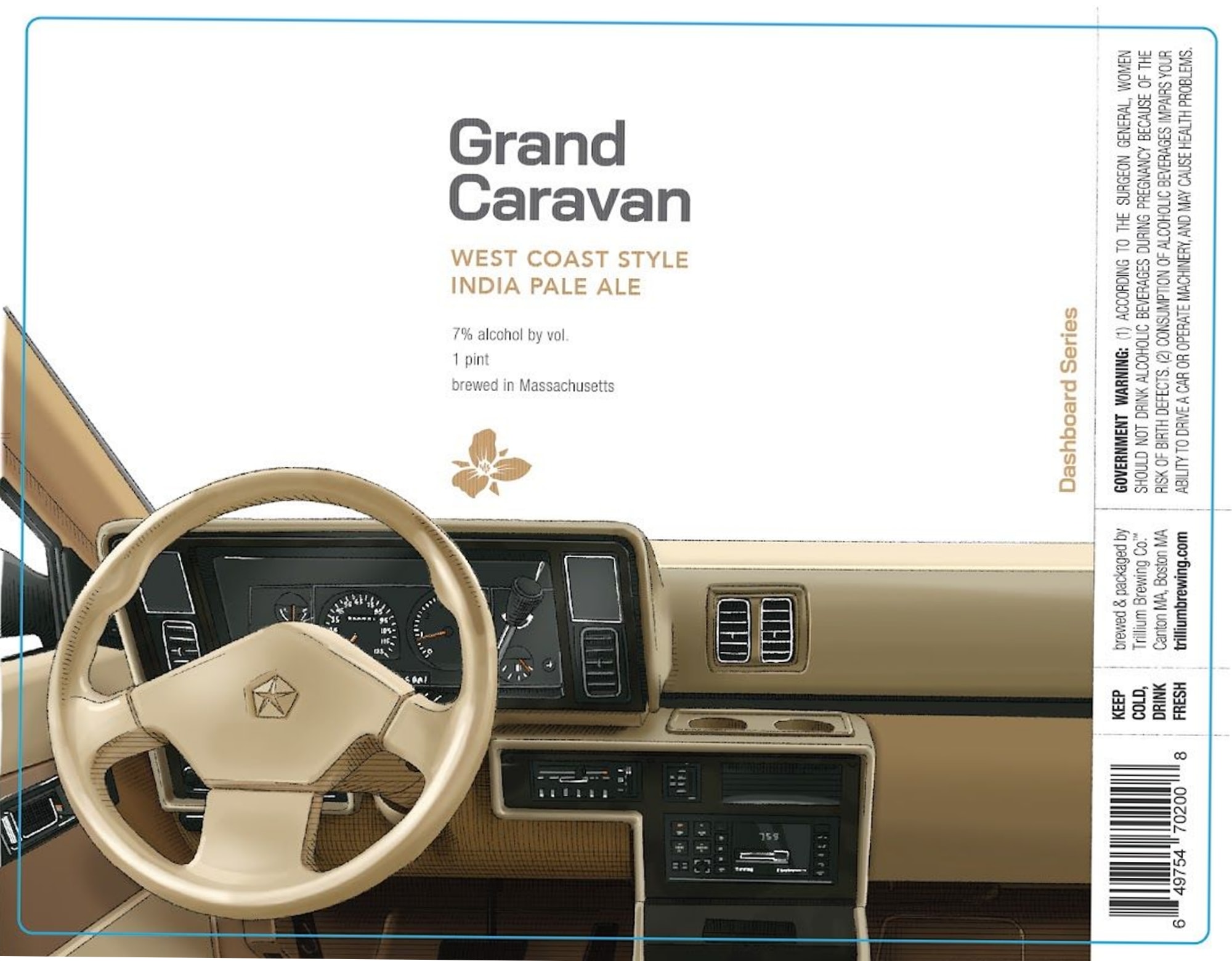 Grand Caravan by Trillium Brewing Co. - beer label