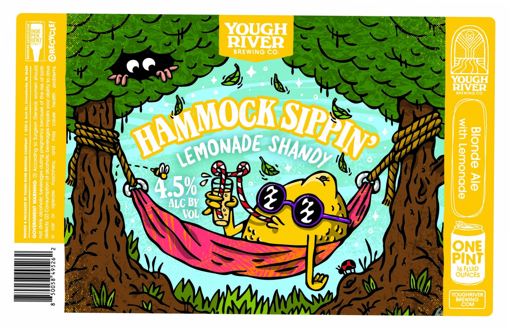 Hammock Sippin’ by Yough River Brewing Co. - beer label