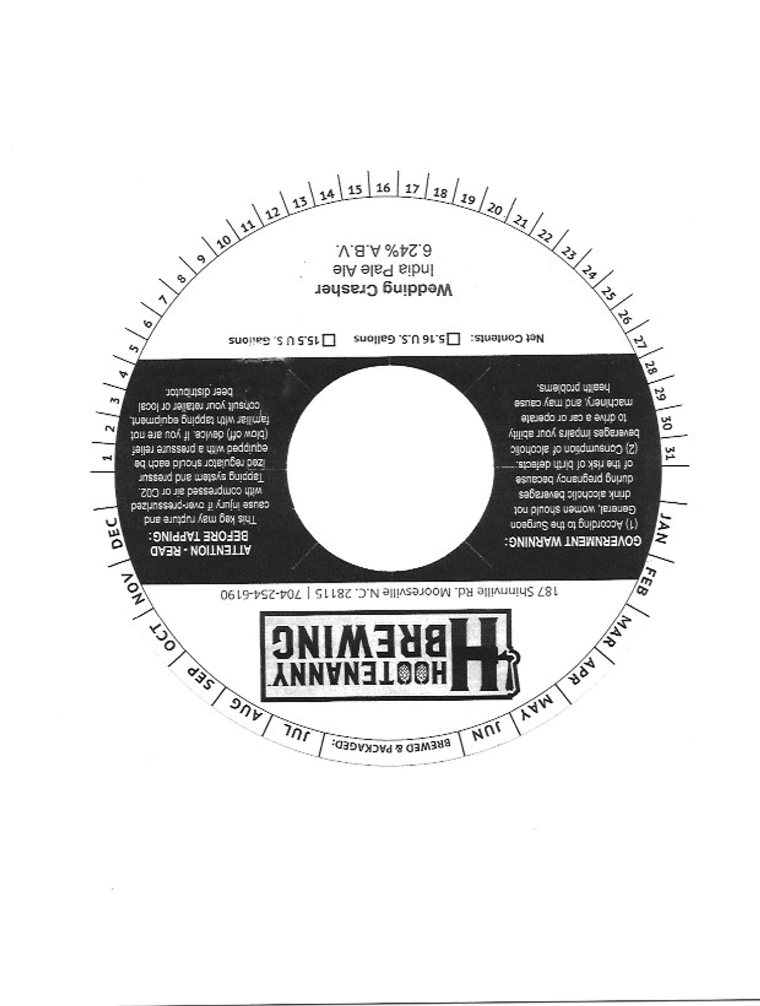 Gaelic Ale by Highland Brewing Company - beer label