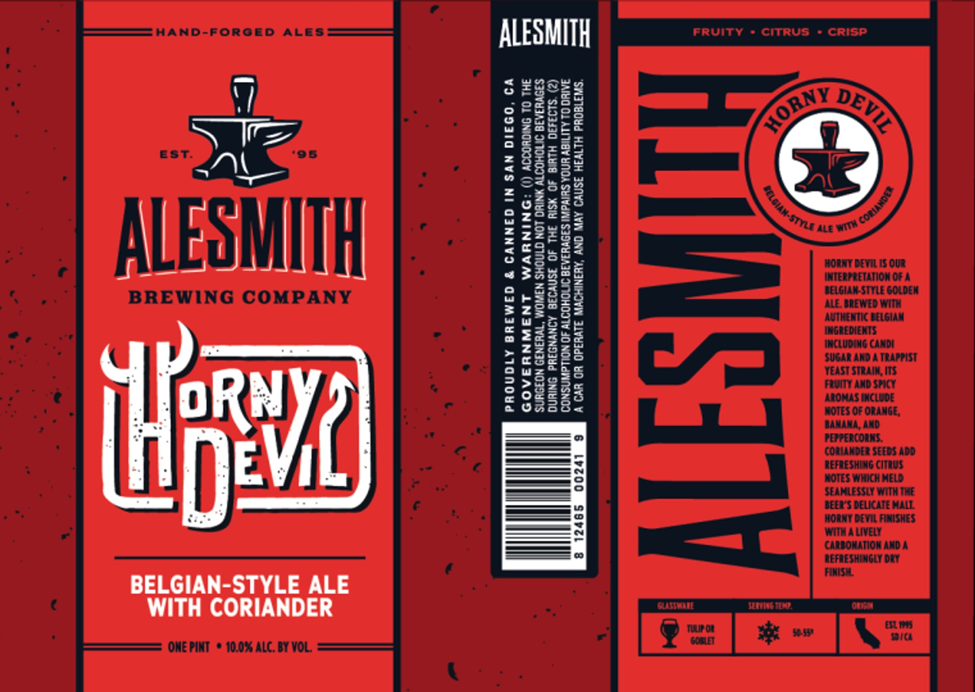 Horny Devil by Alesmith Brewing Company - beer label