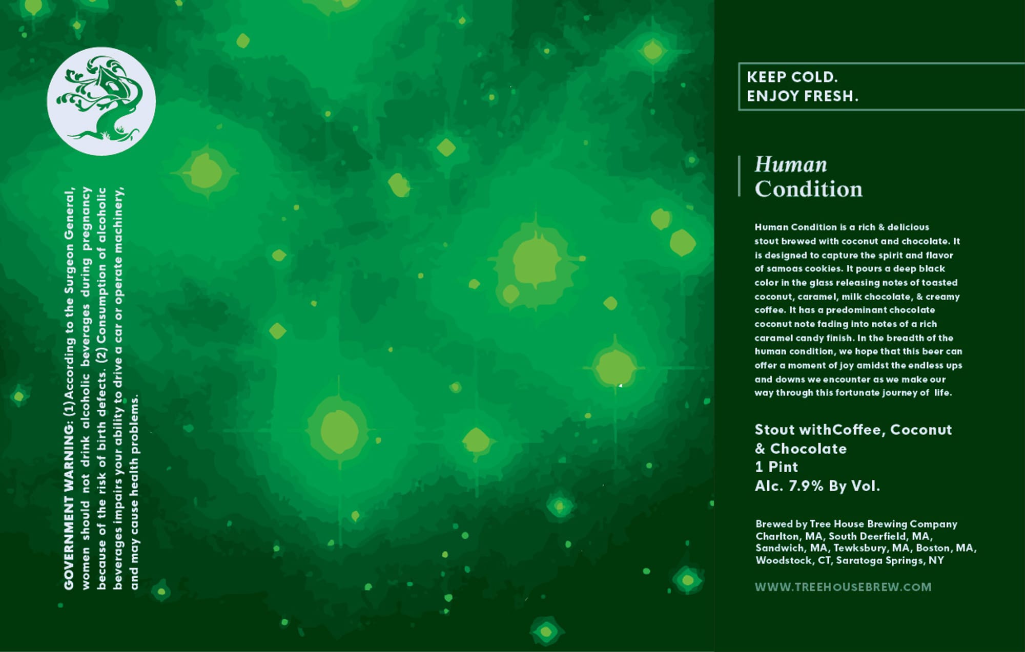 Human Condition by Tree House Brewing Company - beer label