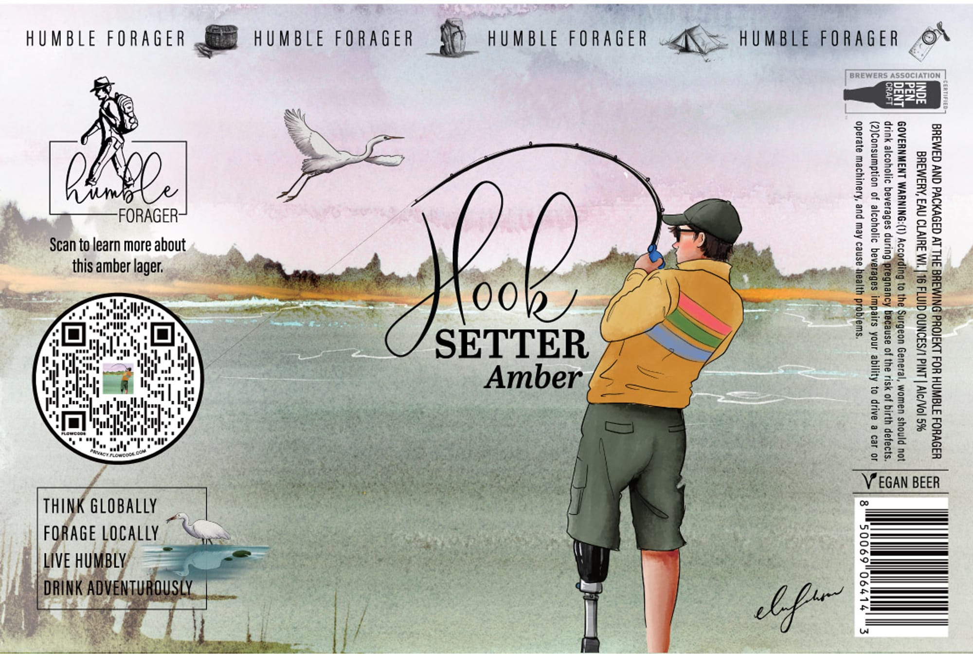 Humble Forager by The Brewing Projekt - beer label