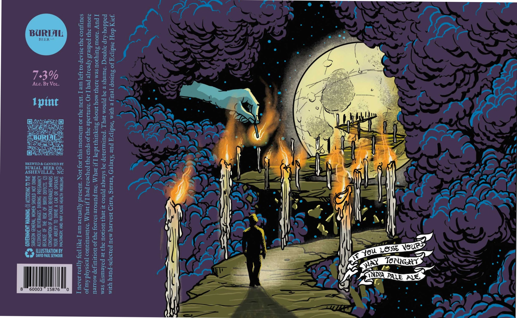 If You Lose Yours by Burial Beer Co. - beer label