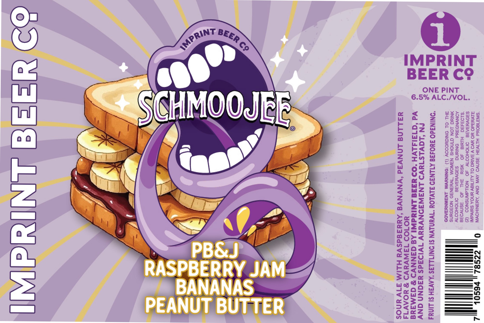 Schmooje by Imprint Beer Co. - beer label