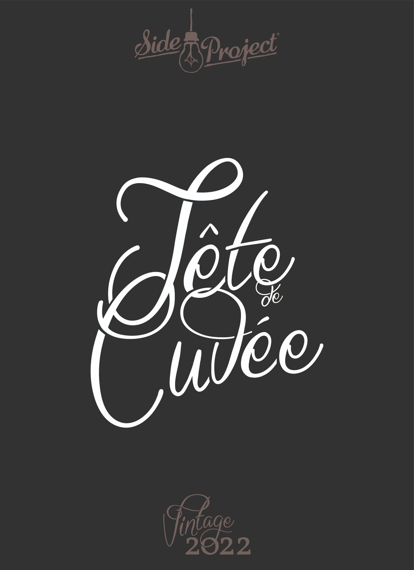 Jête de Cuvée by Side Project Brewing - beer label