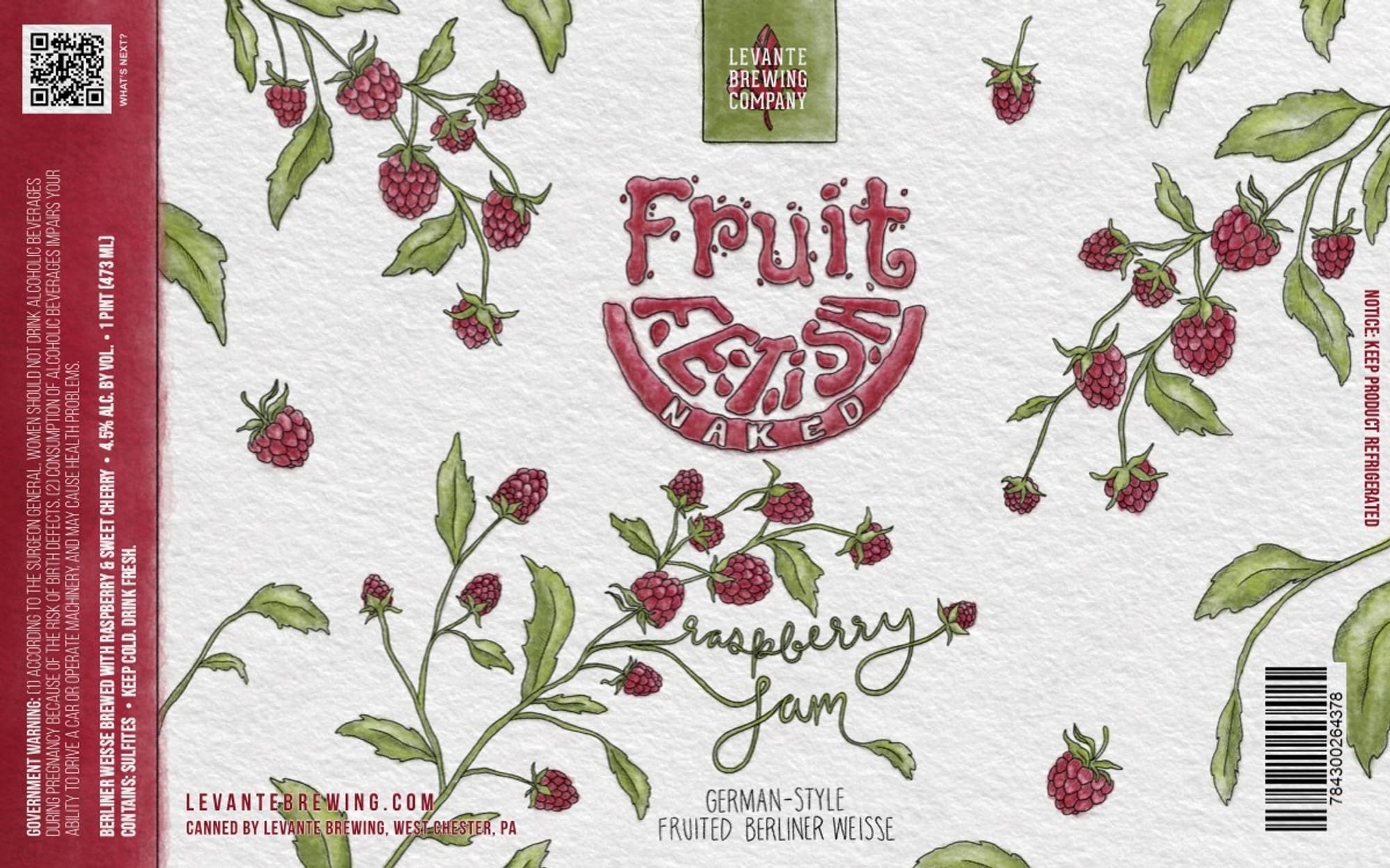 Fruit by Levante Brewing Company - beer label