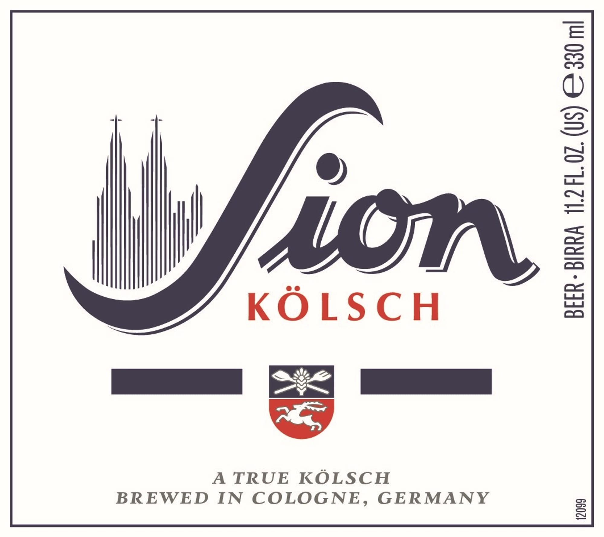 Kölsch by Sion - beer label