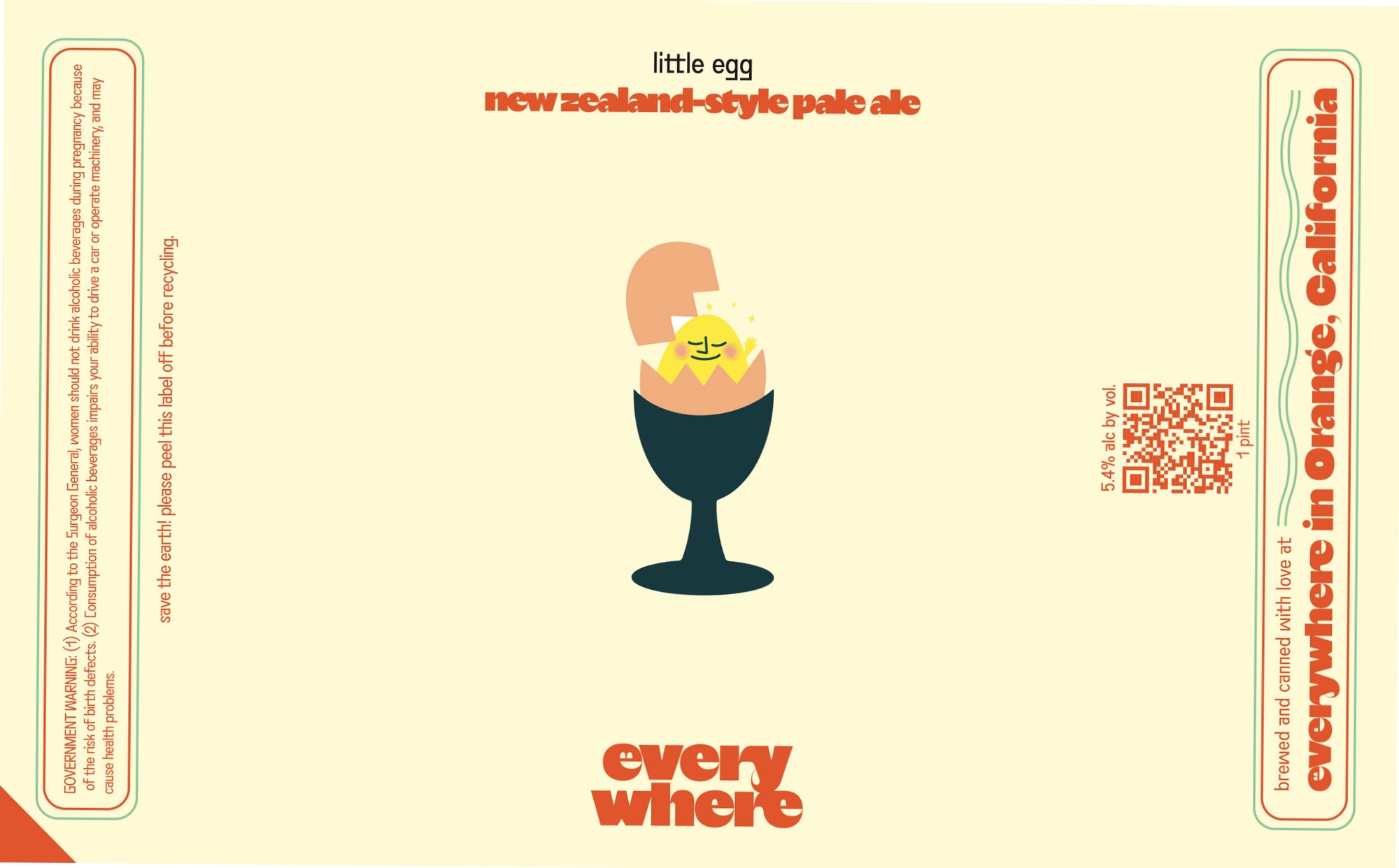 Little Egg by Everywhere - beer label