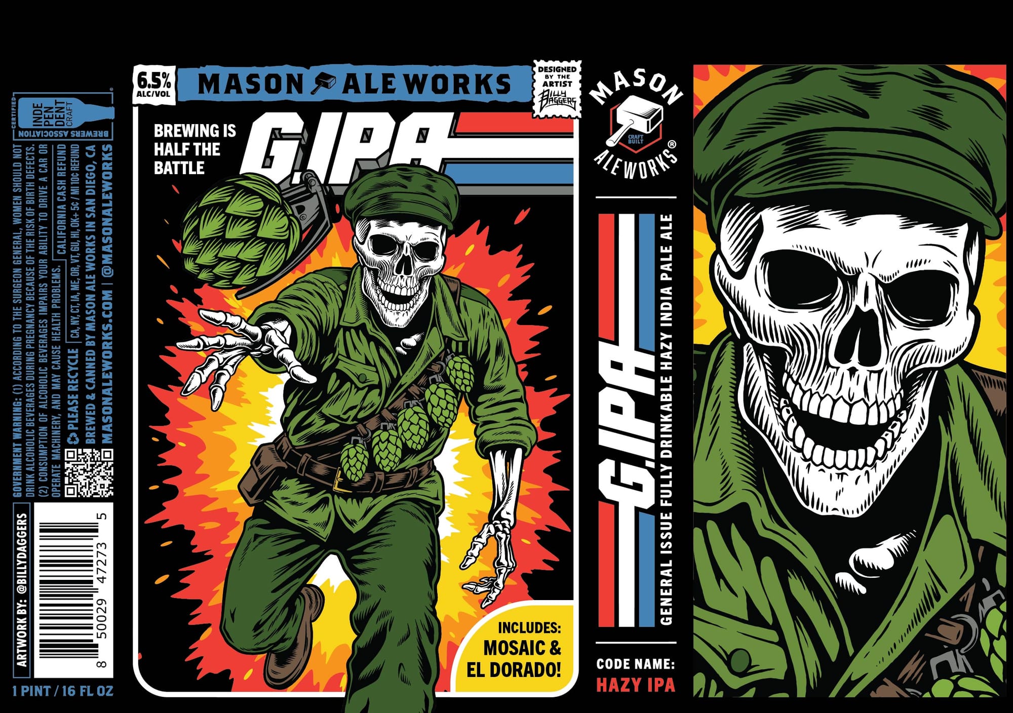 GIPA by Mason Aleworks - beer label