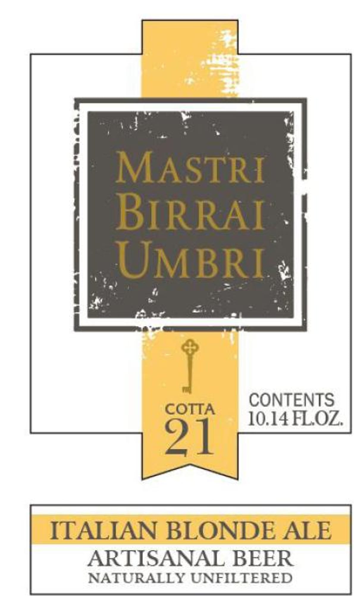 Cotta 21 by Mastri Birrai Umbri - beer label