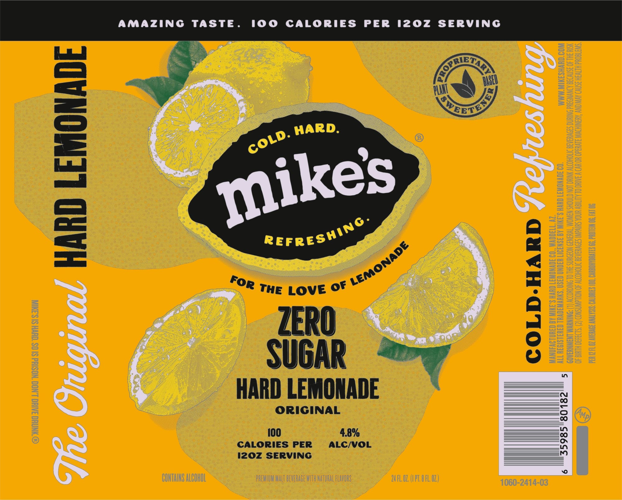 Mike's Hard Lemonade Original by Mike's Hard Lemonade Co. - beer label