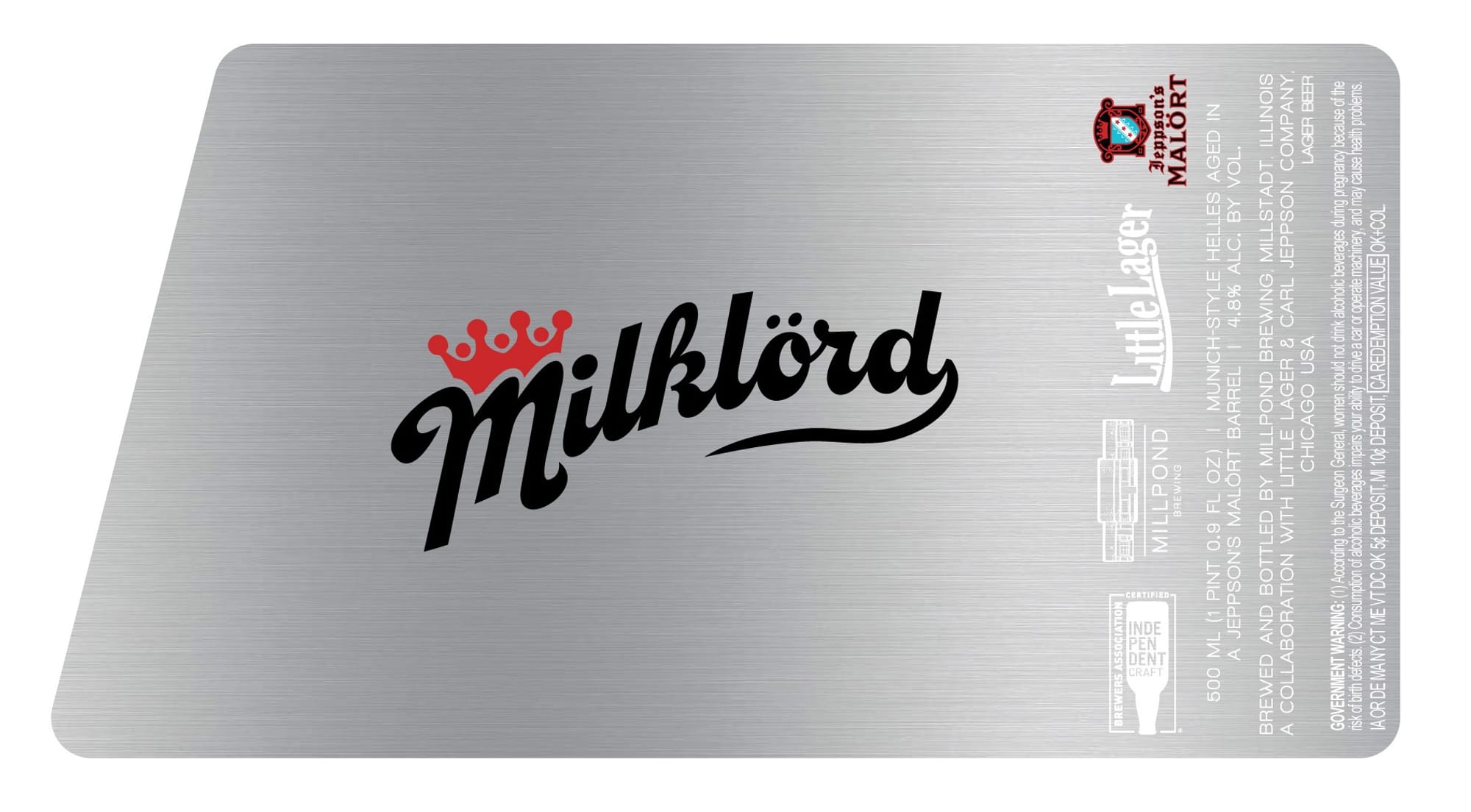 Milklord by Maplewood Brewery & Distillery - beer label