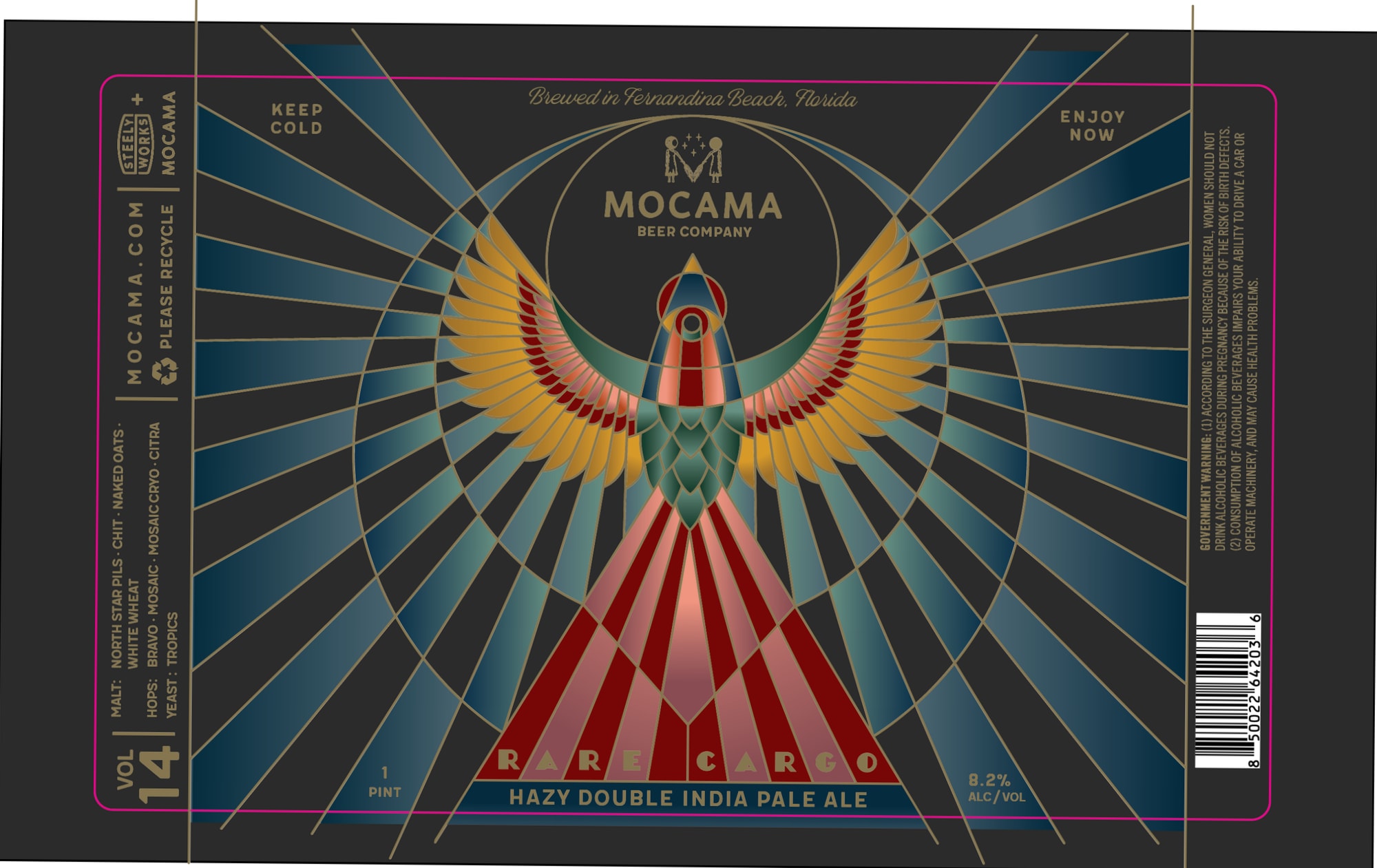 Rare Cargo by Mocama Beer Company - beer label