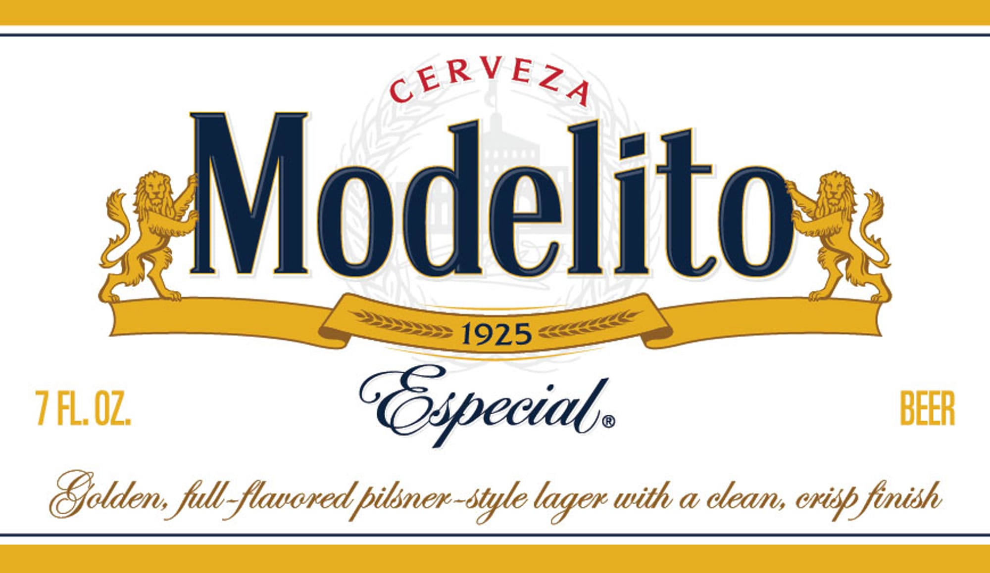 Modelito Especial by Modelo - beer label