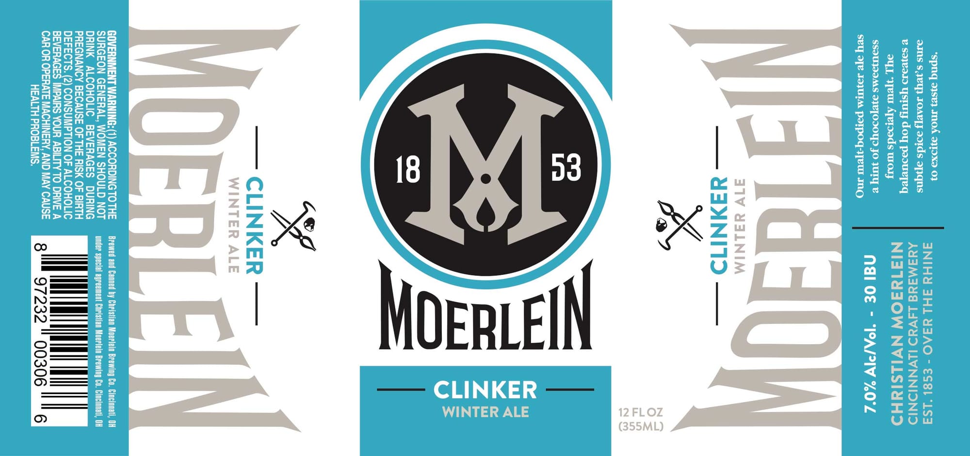 Moerlein Winter Warmer by Christian Moerlein Brewing Company - beer label