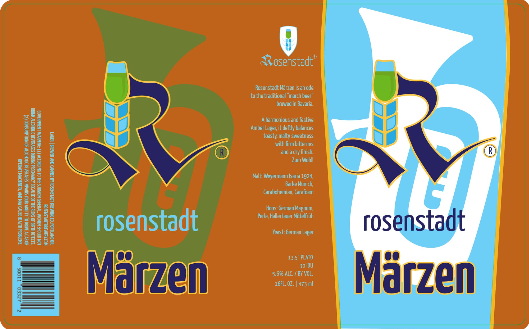Märzen by Rosenstadt Brewery - beer label