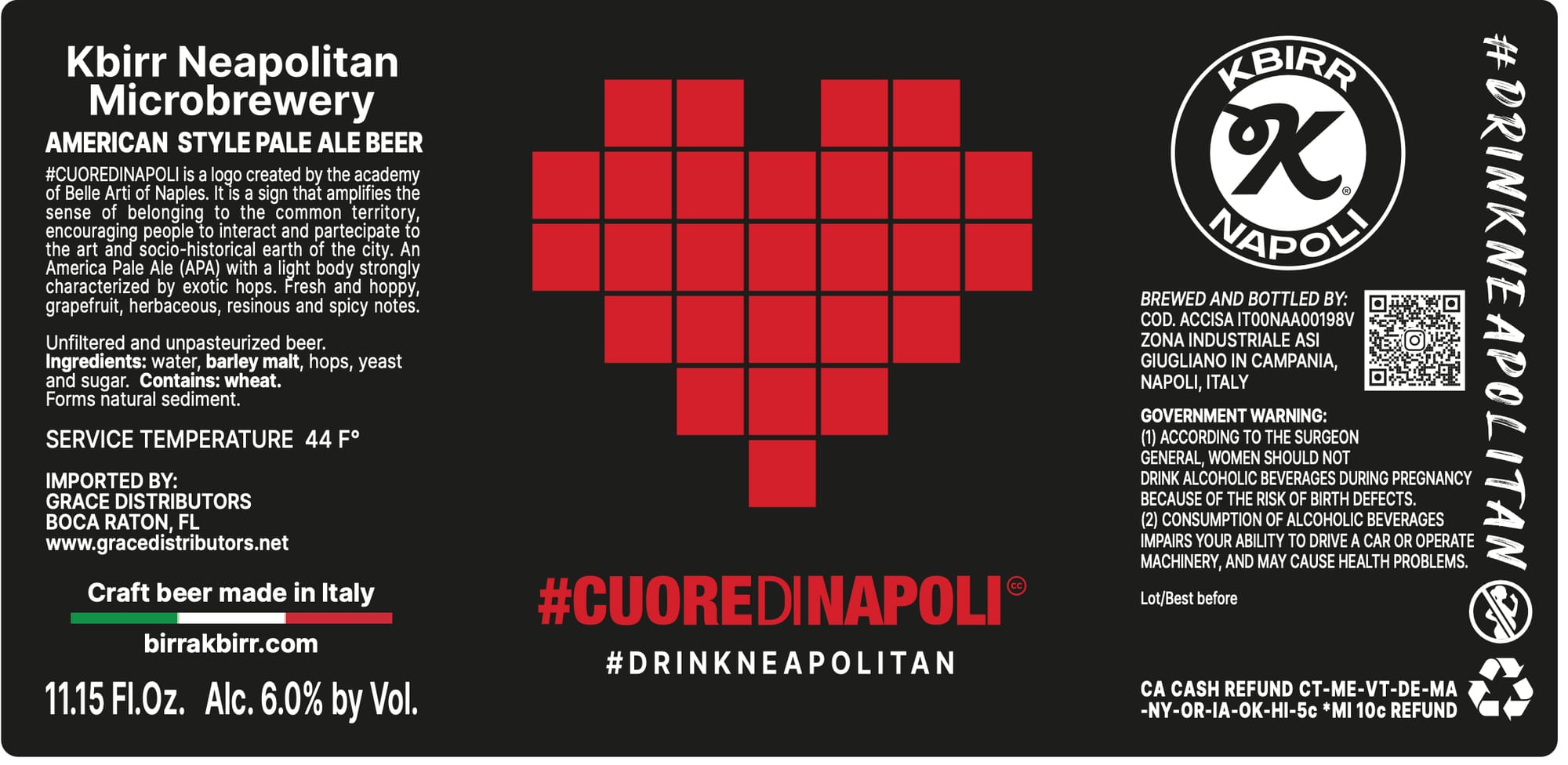 Neapolitan by Kbirr - beer label