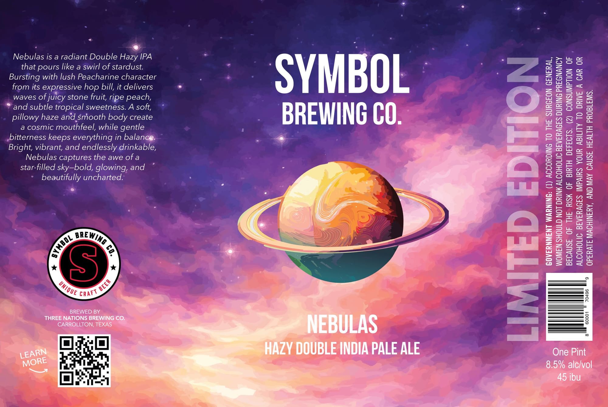 Nebulas by Symbol Brewing Co. - beer label