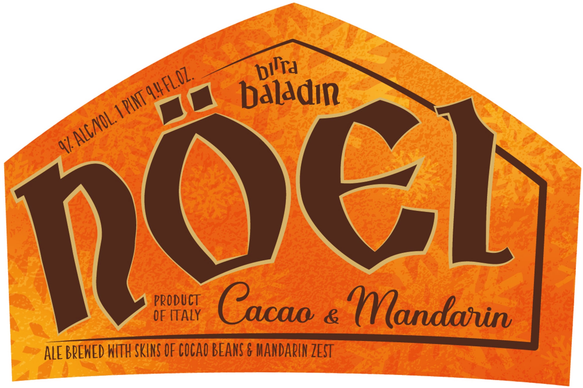 Noël by Birra Baladin - beer label