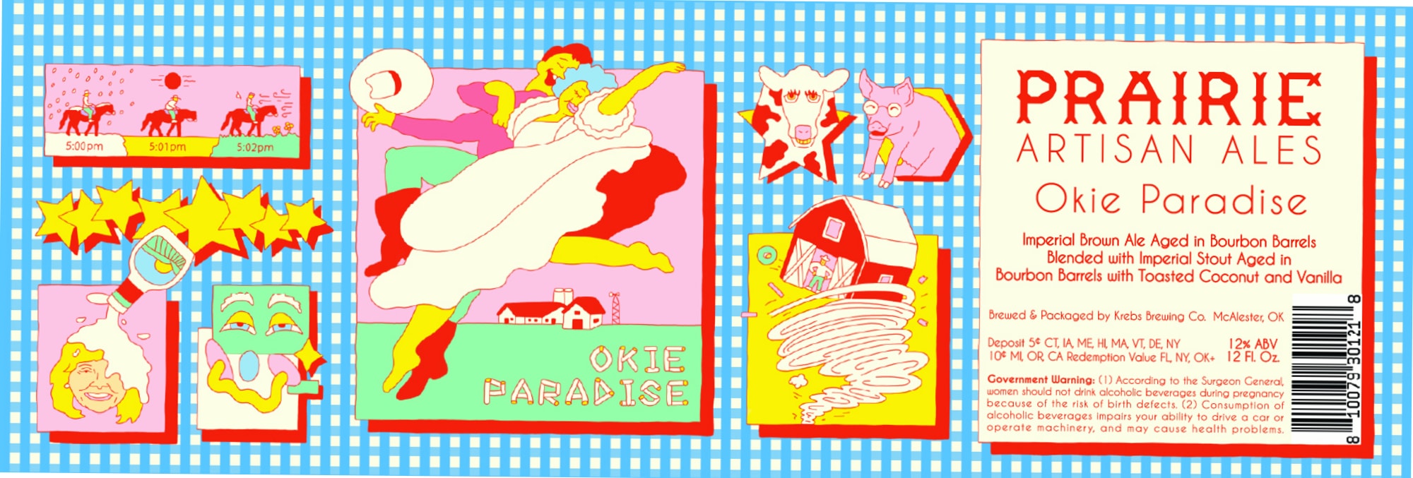 Okie Paradise by Prairie Artisan Ales - beer label