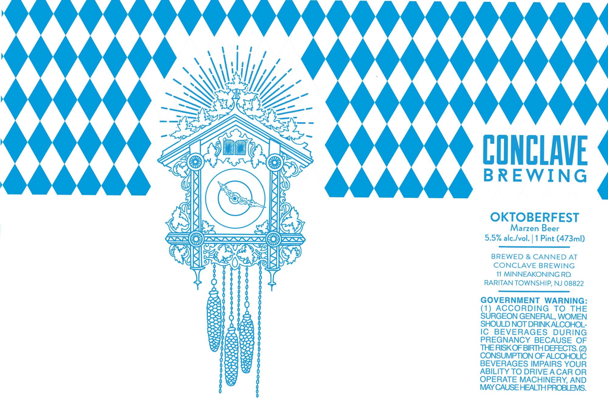 Oktoberfest by Conclave Brewing - beer label