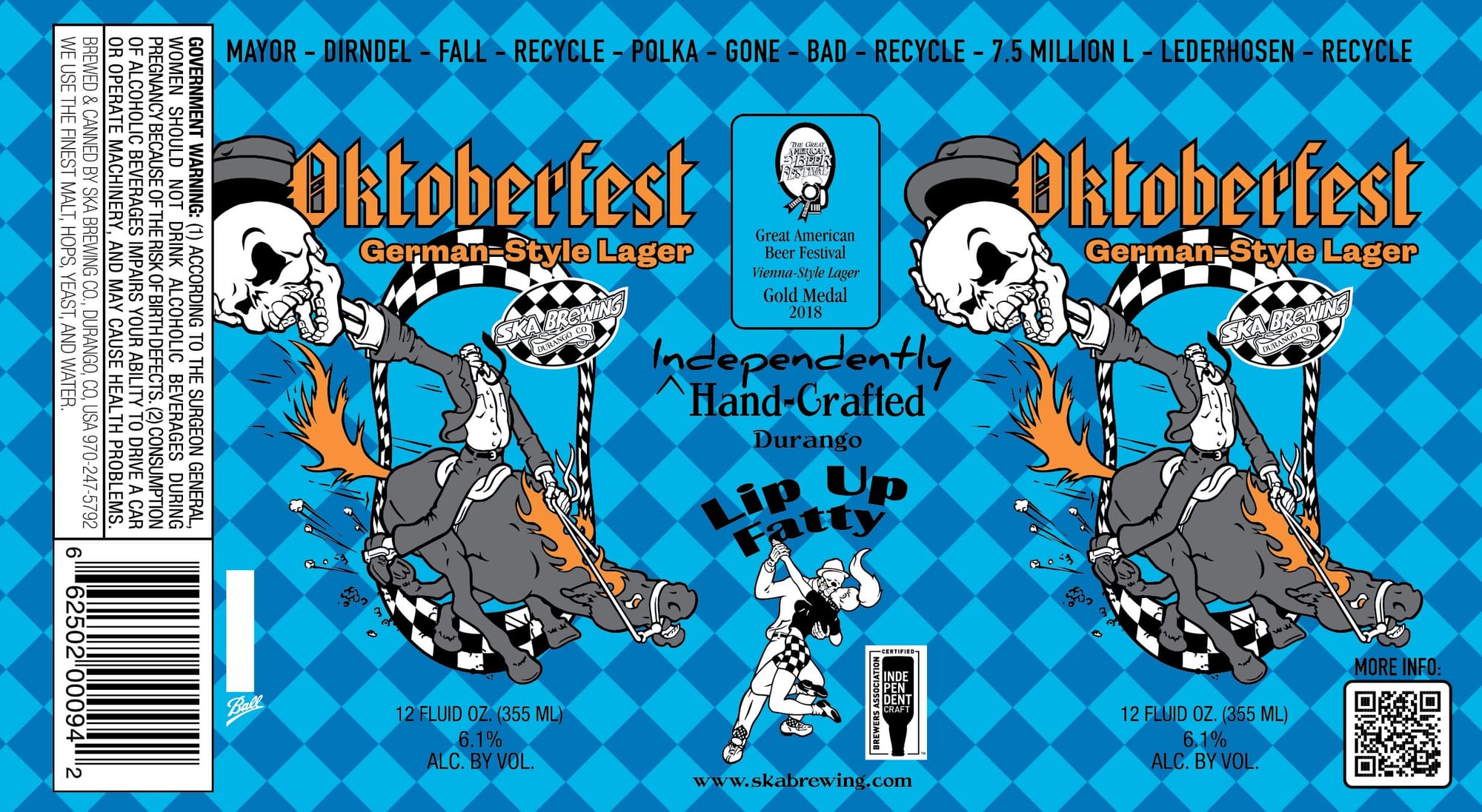 Oktoberfest by Ska Brewing - beer label