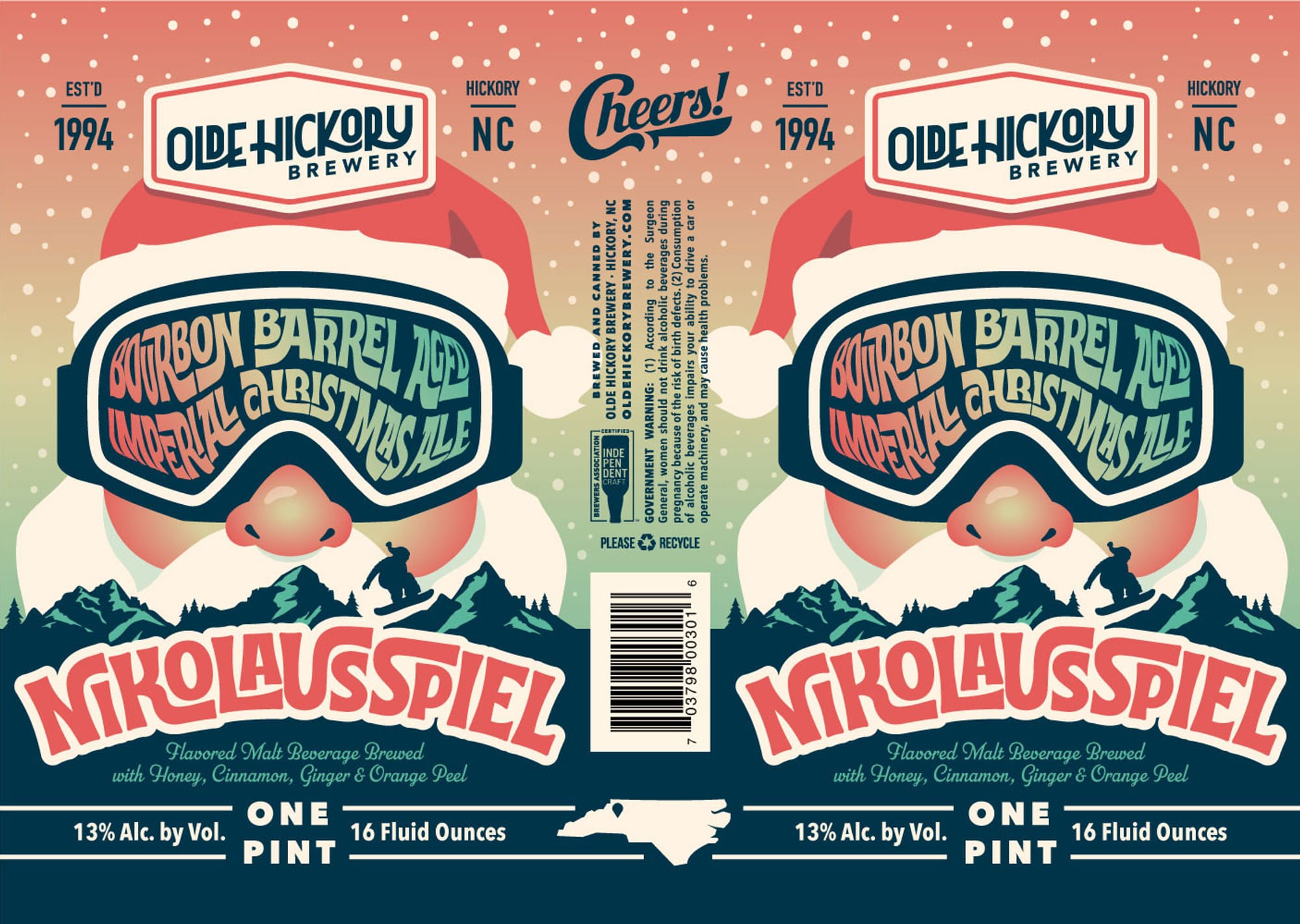 Nikolausspiel by Olde Hickory Brewery - beer label