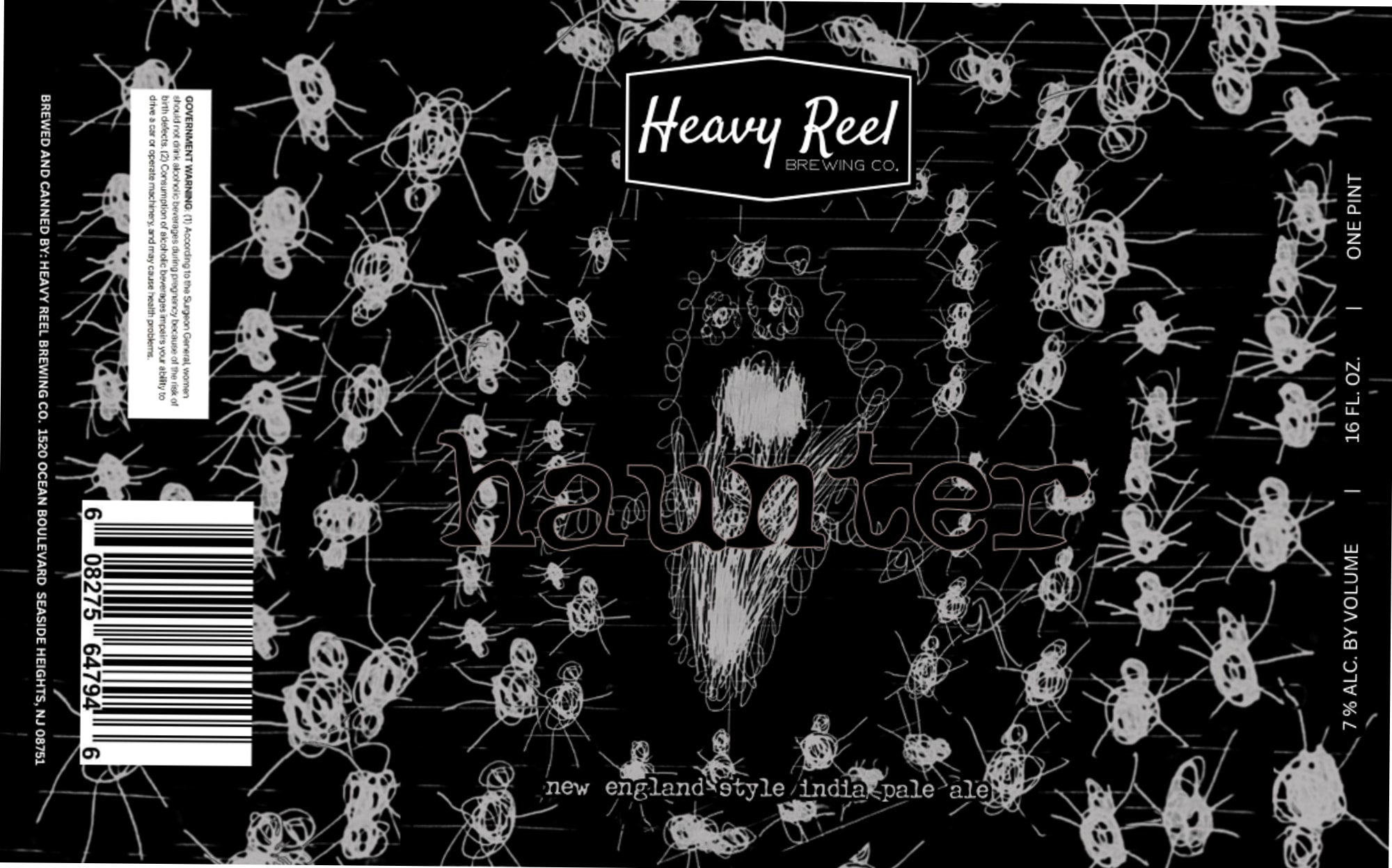 One Pint by Heavy Reel Brewing Co. - beer label