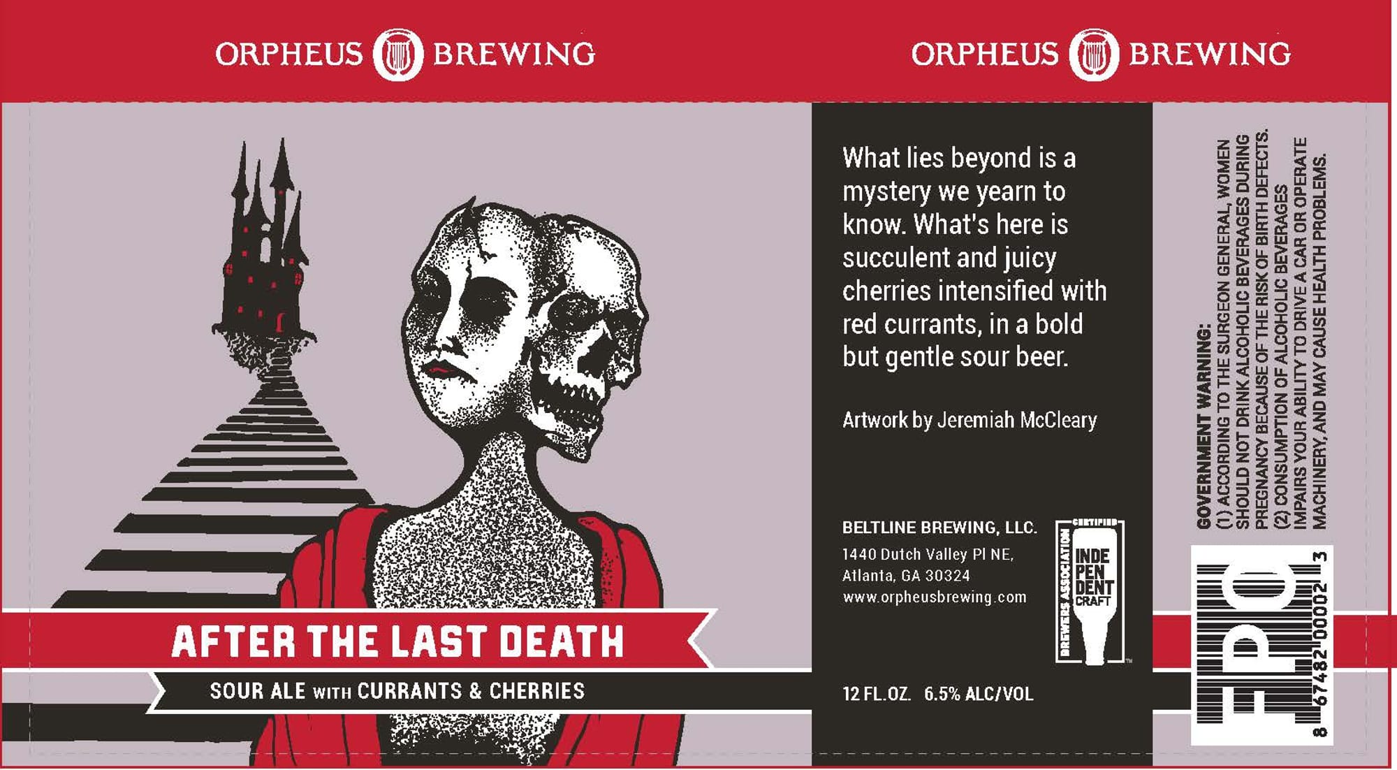 After the Last Death by Orpheus Brewing - beer label