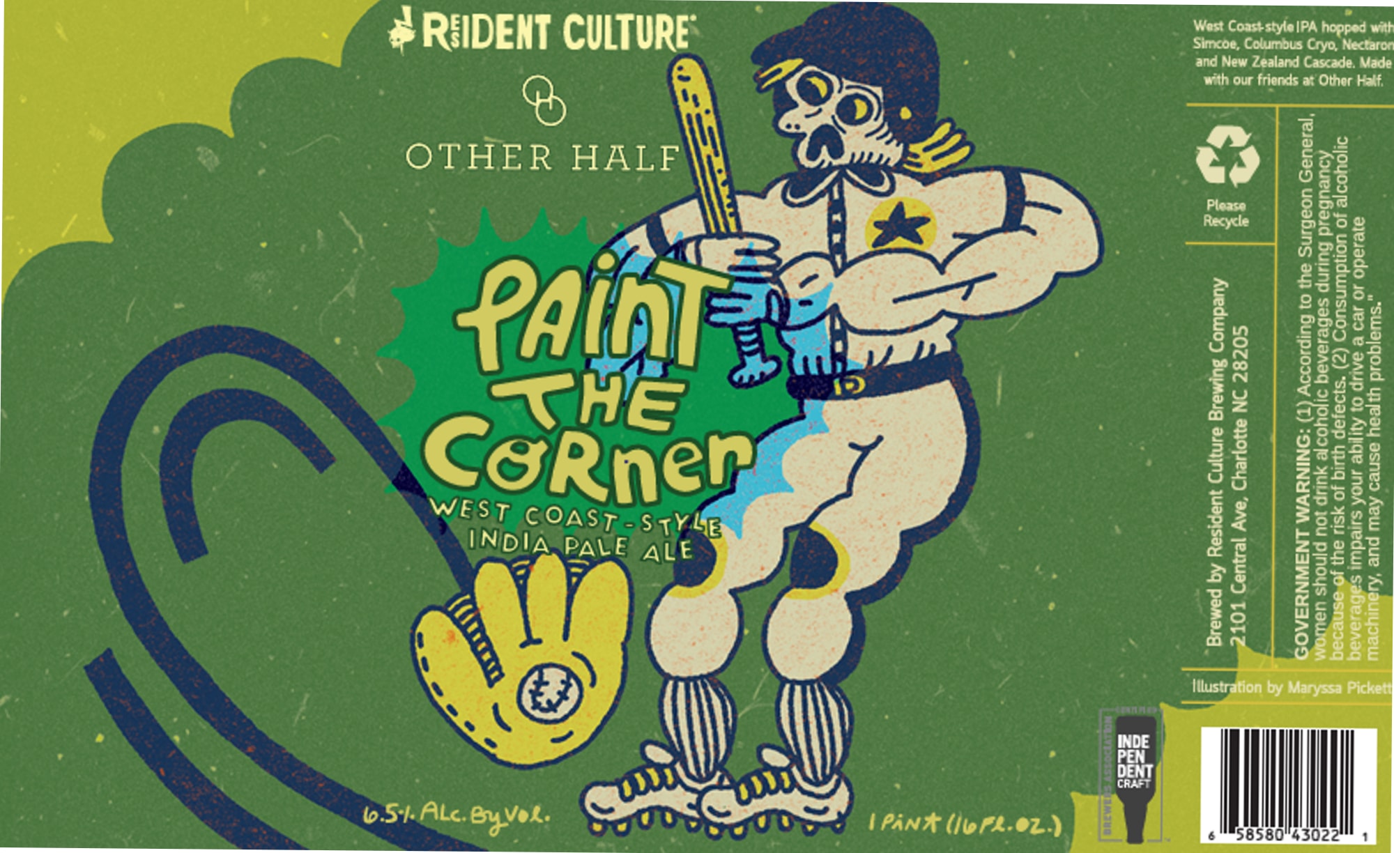 Other Half by Resident Culture Brewing - beer label