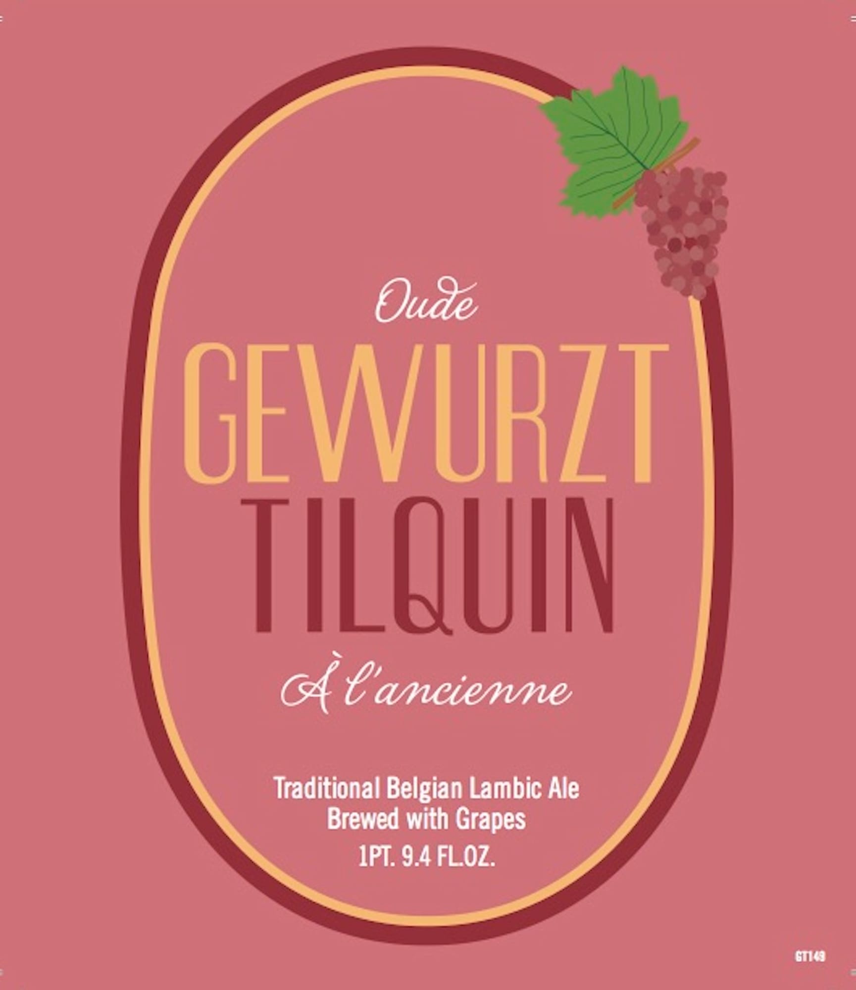 Oude Gewurztilquin by Basserie Tilquin - beer label