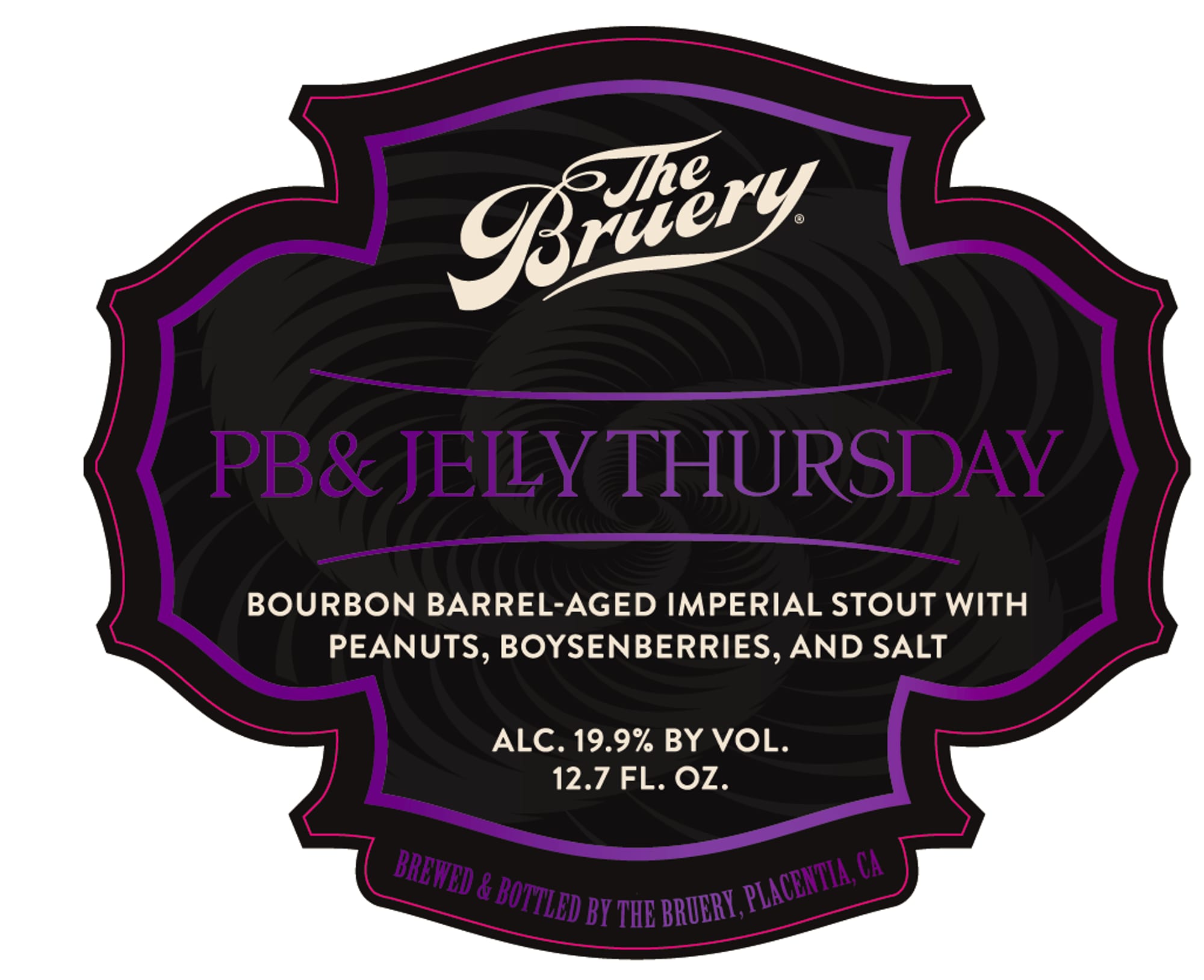 PB&J Thursday by The Bruery - beer label