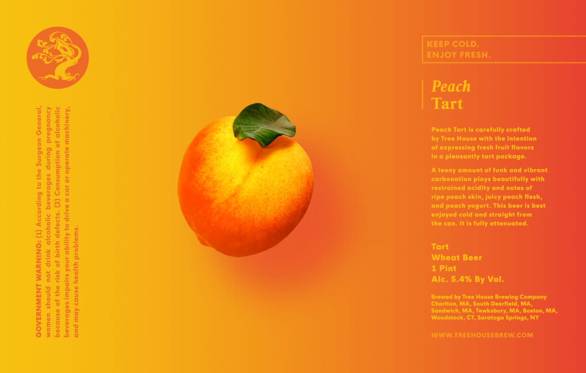 PEACH TART