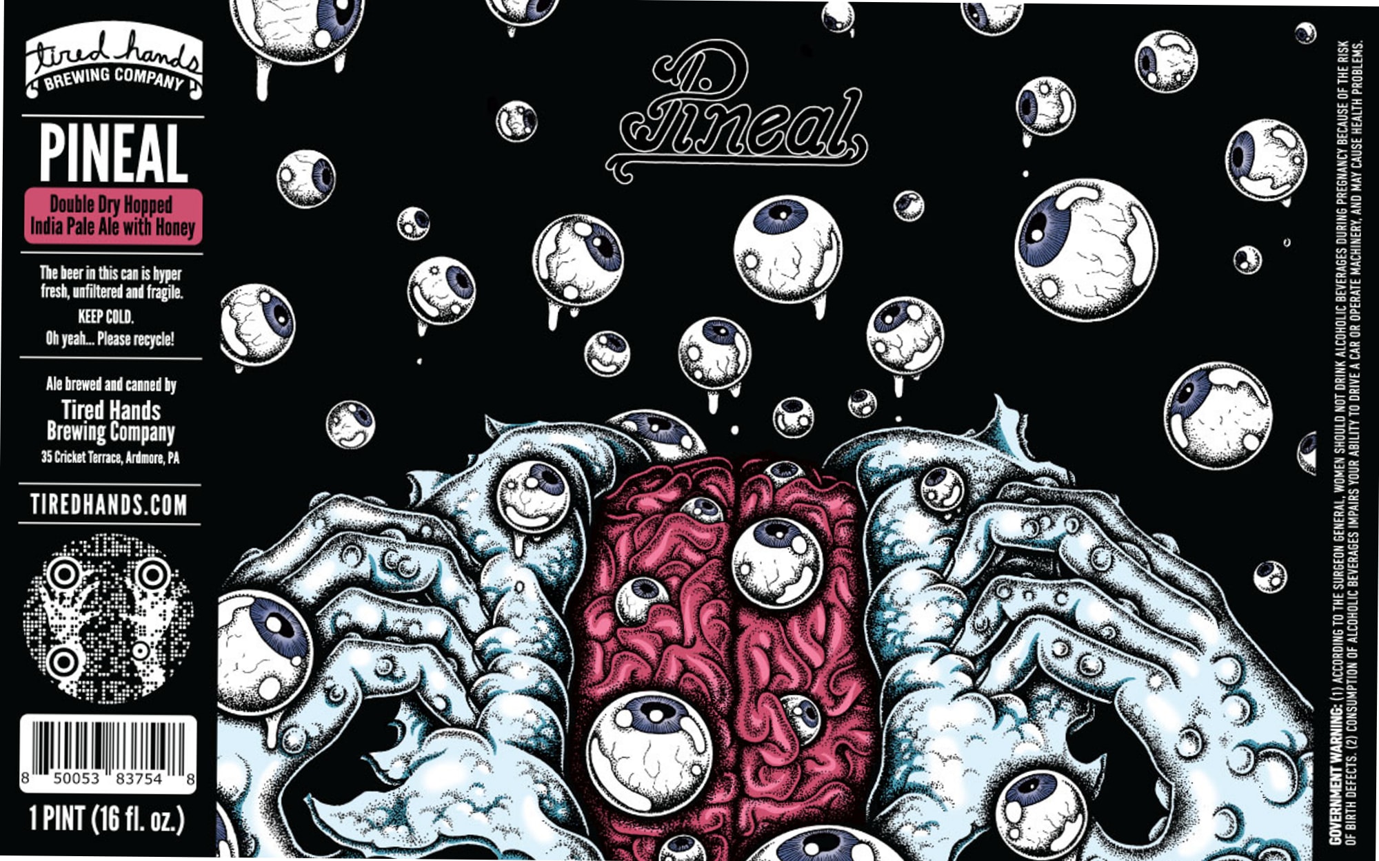 Pineal by Tired Hands Brewing Company - beer label