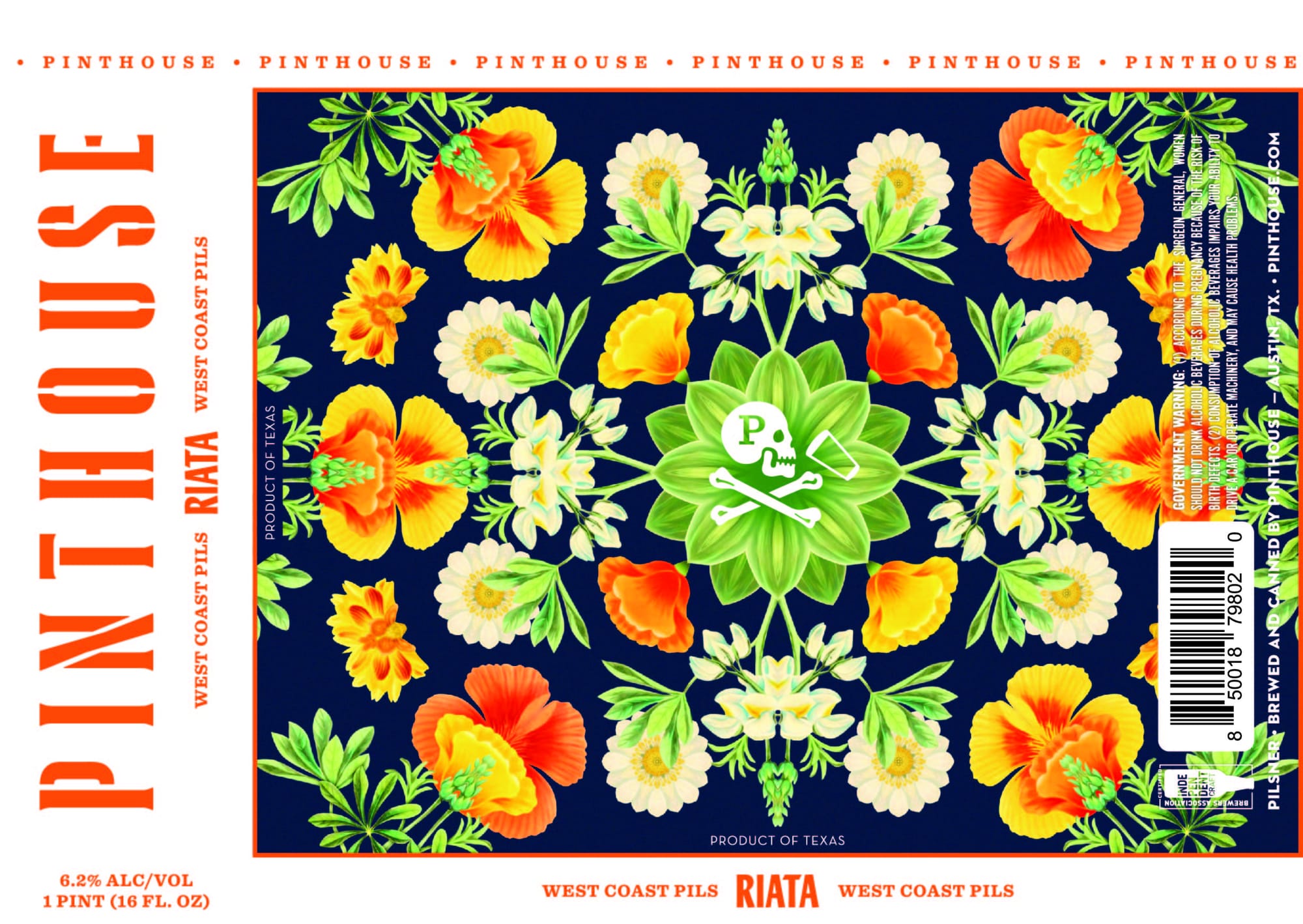 Riata by Pinthouse Brewing - beer label