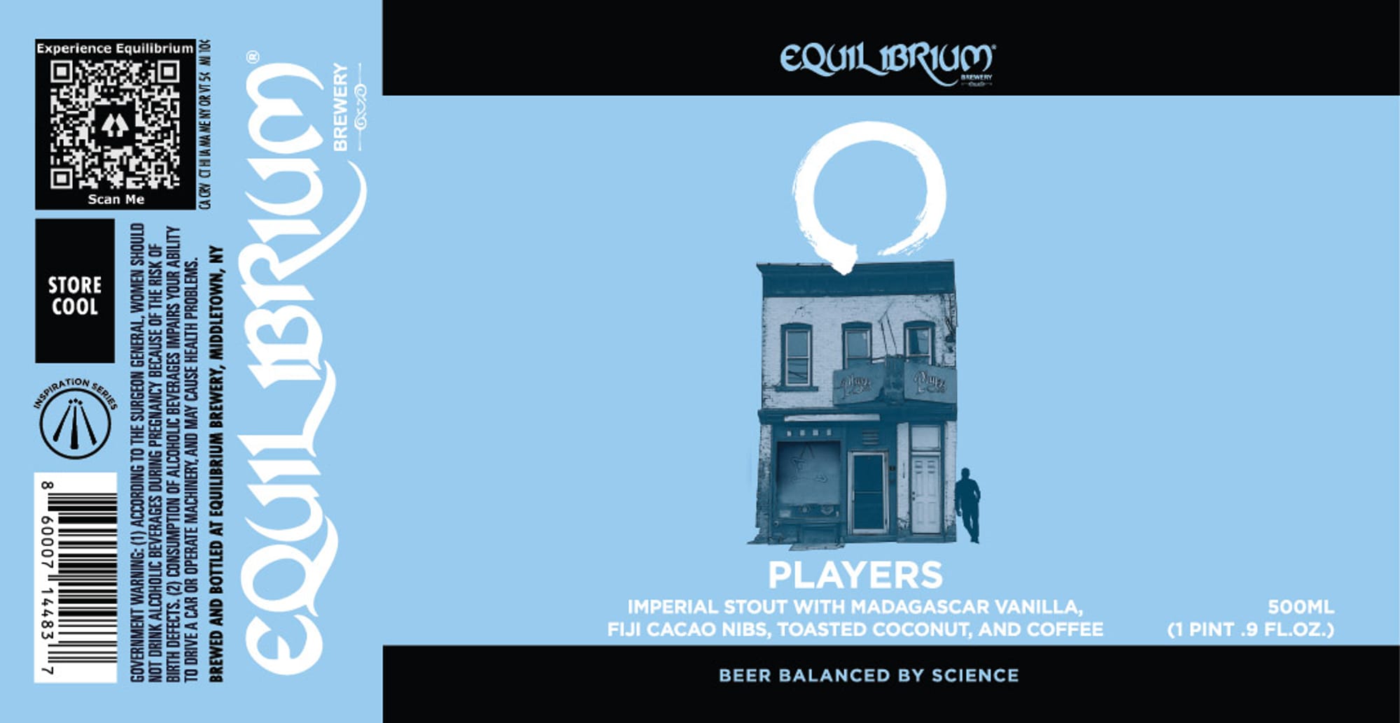 Players by Equilibrium Brewery - beer label