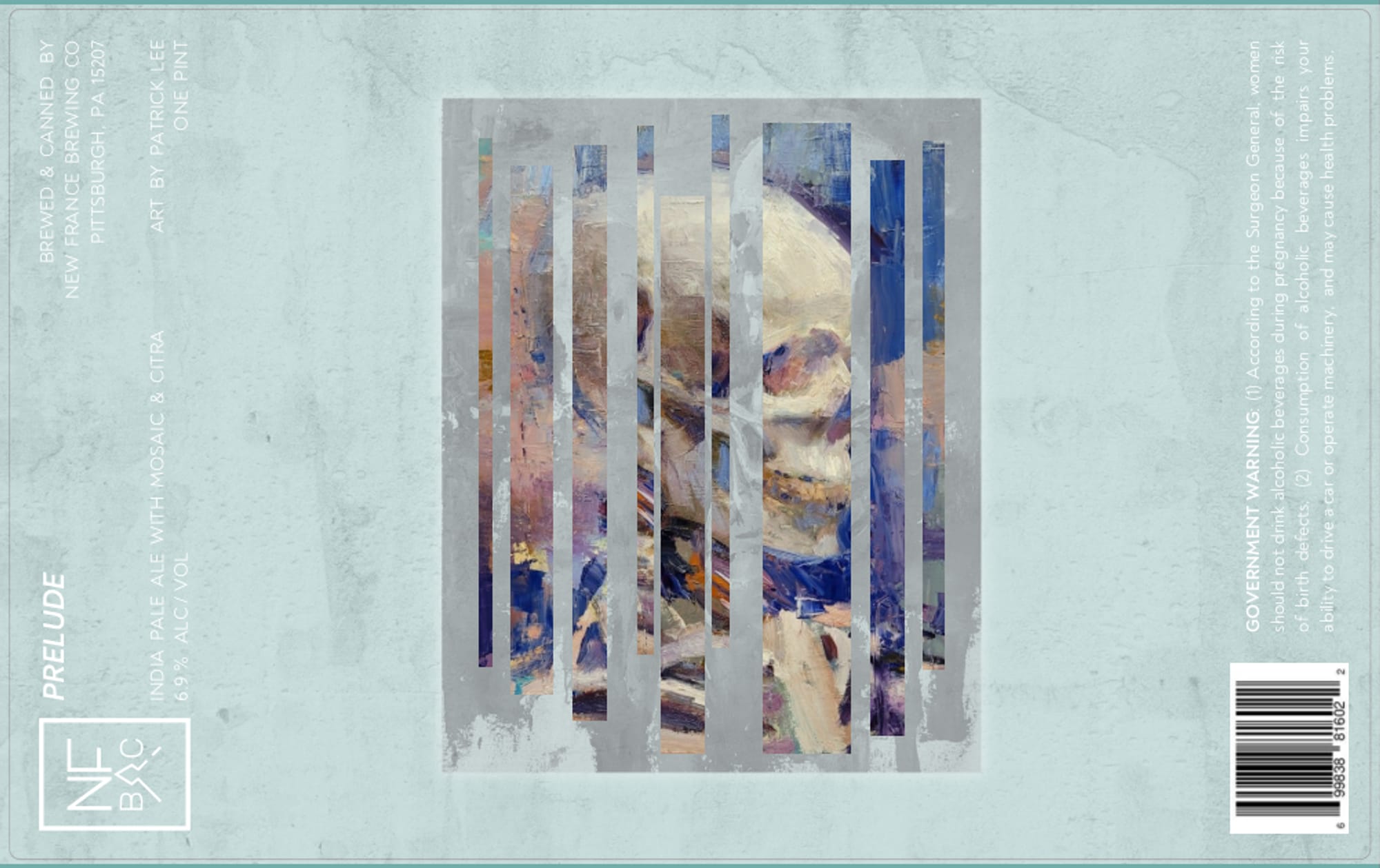 Prélude by New France Brewing Co. - beer label