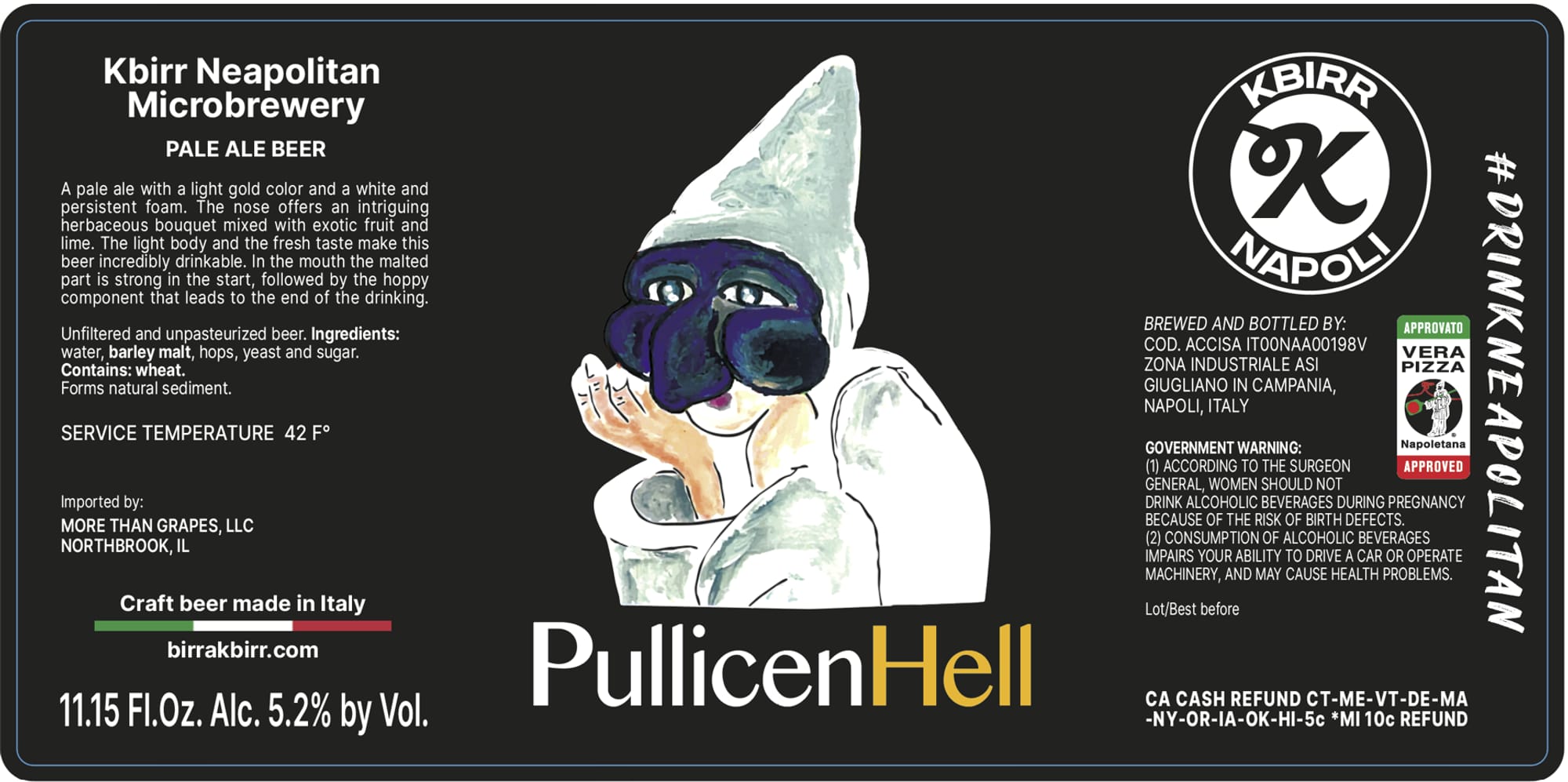 PullicenHell by Kbirr Neapolitan Microbrewery - beer label