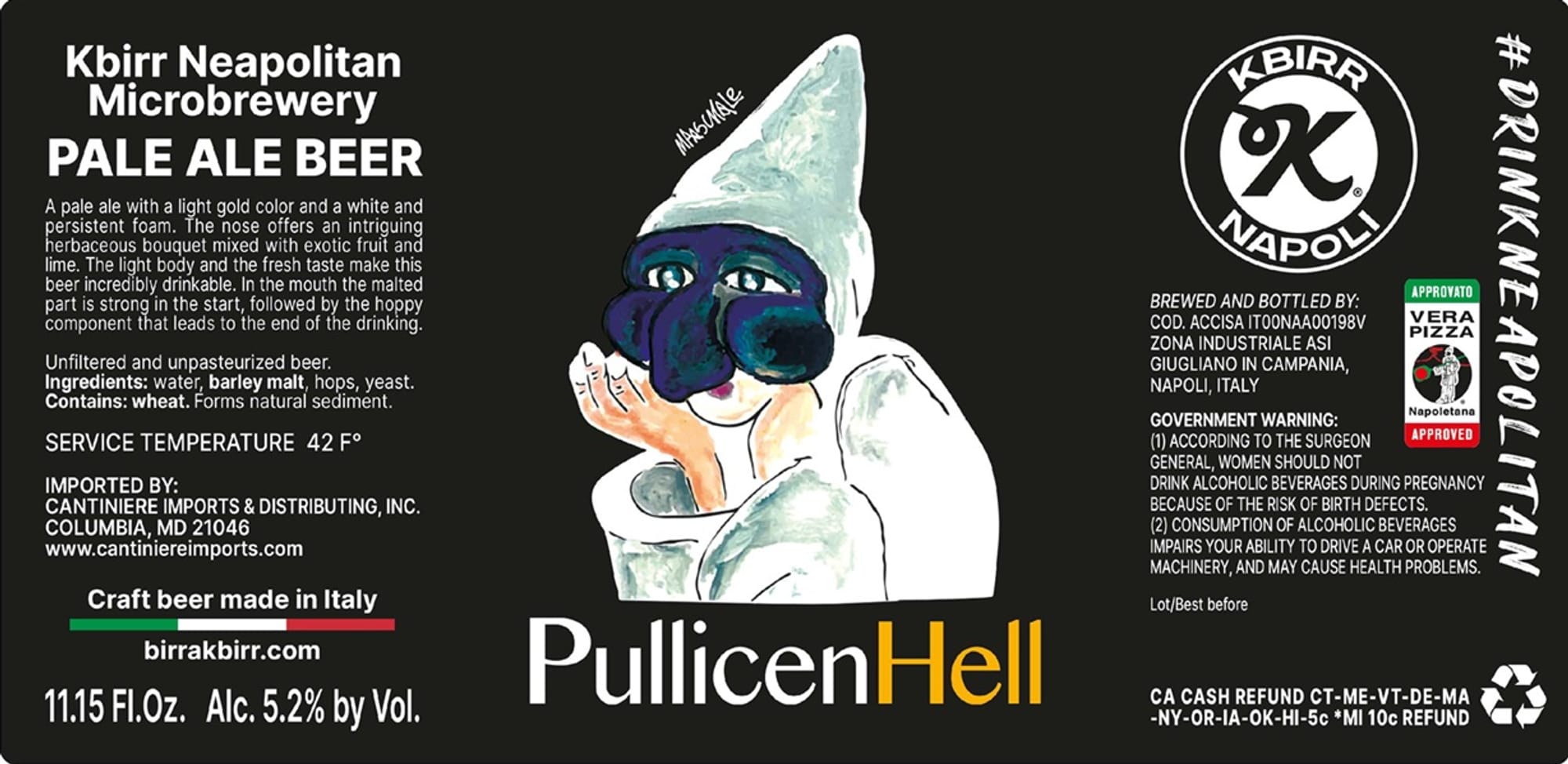 PullisenHell by Kbirr - beer label