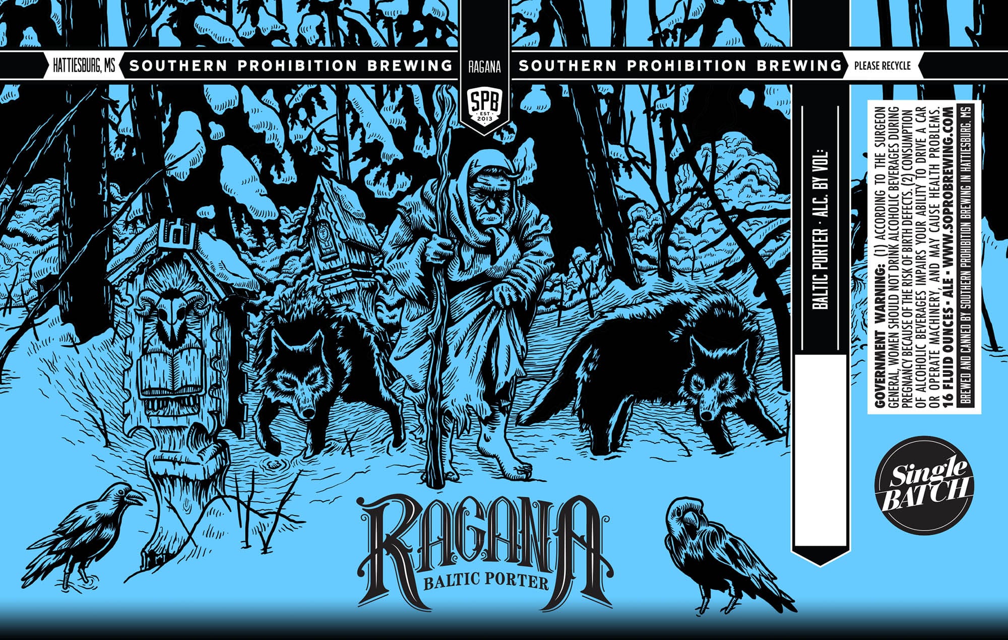 Ragana by Southern Prohibition Brewing - beer label