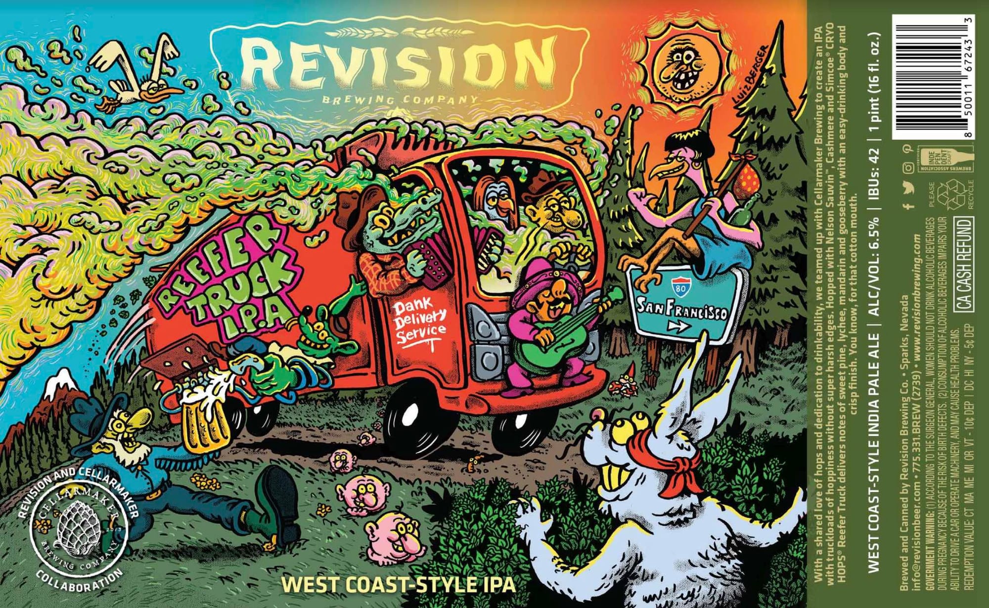 Reeper by Revision Brewing Company - beer label
