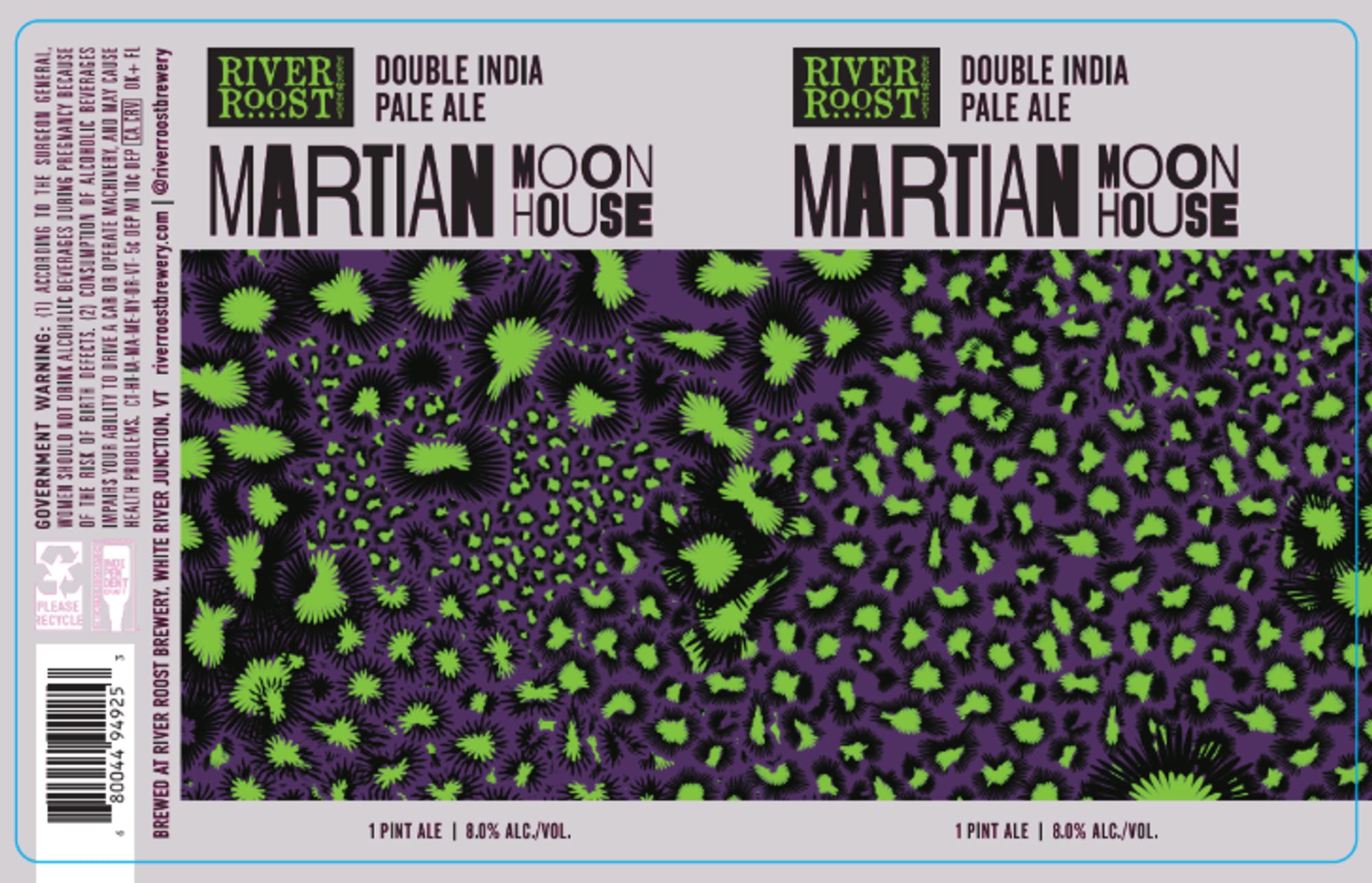 Martian Moon House by River Roast Brewery - beer label