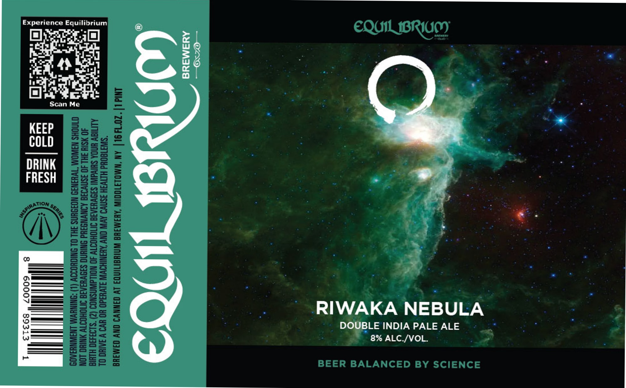 Riwaaka Nebula by Equilibrium Brewery - beer label