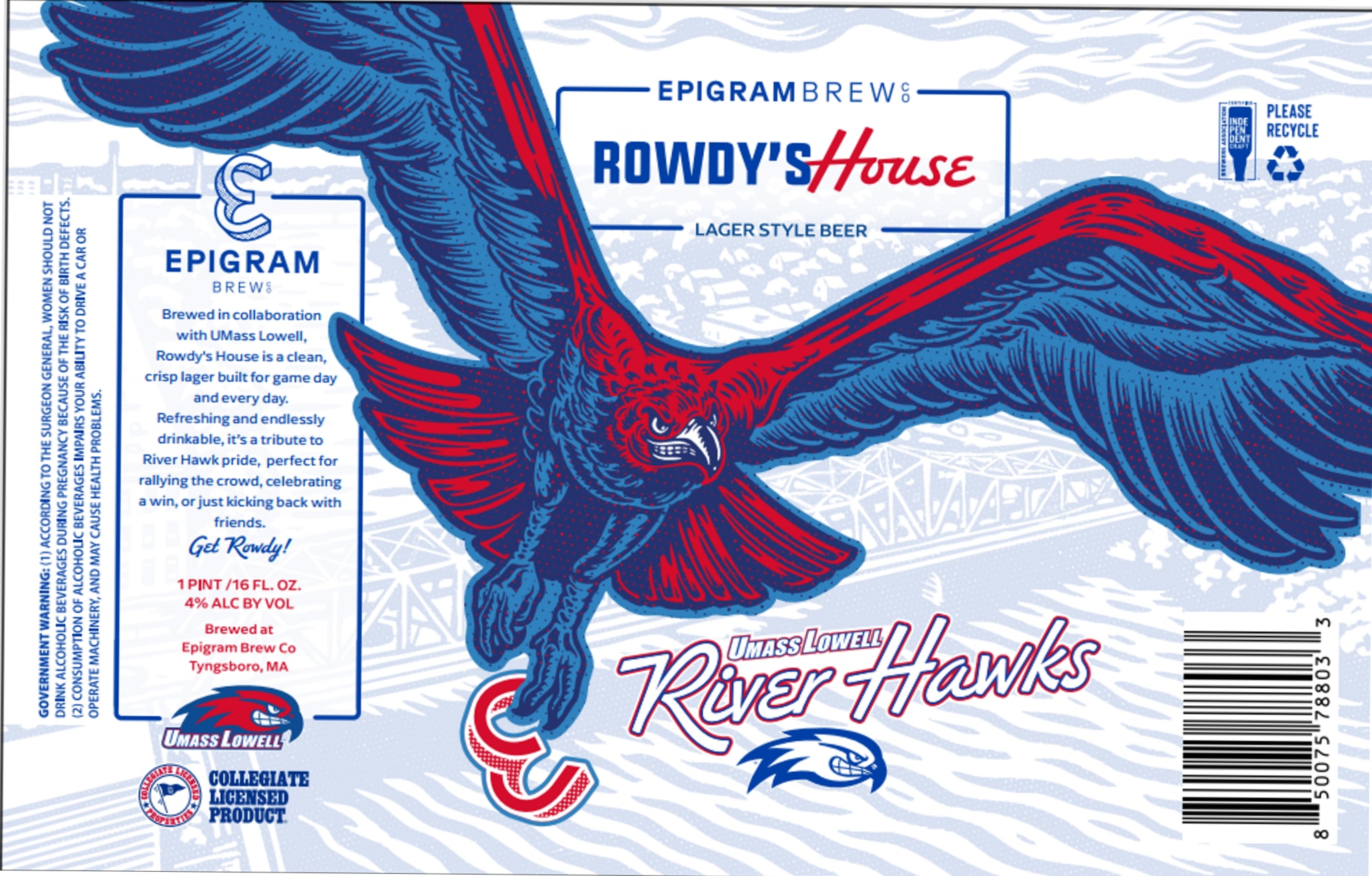 Rowdy's House by Epigram Brew Co - beer label