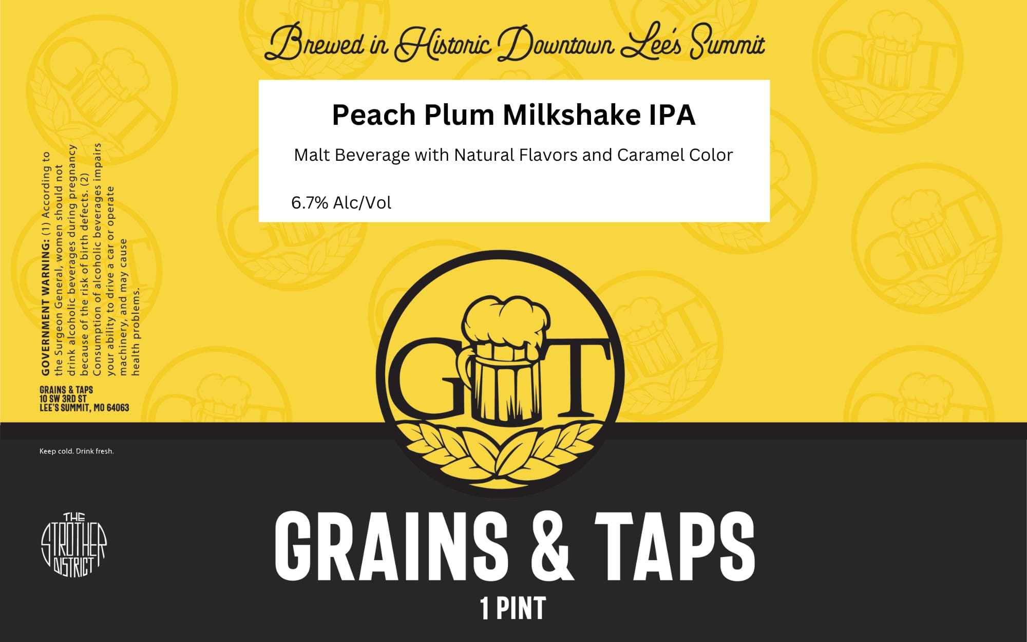 Lee’s Summit by Grains & Taps - beer label